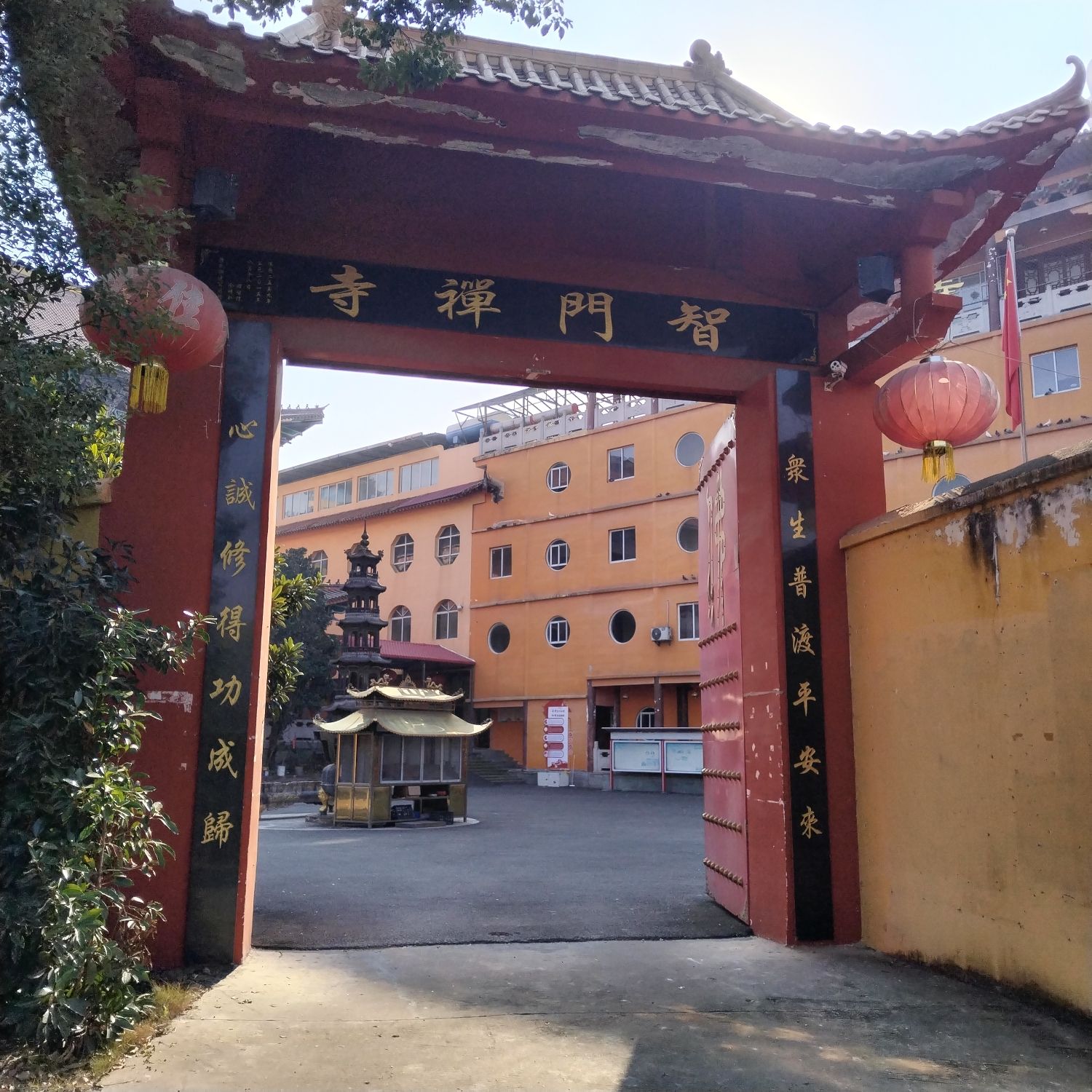 智门禅寺实景照片
