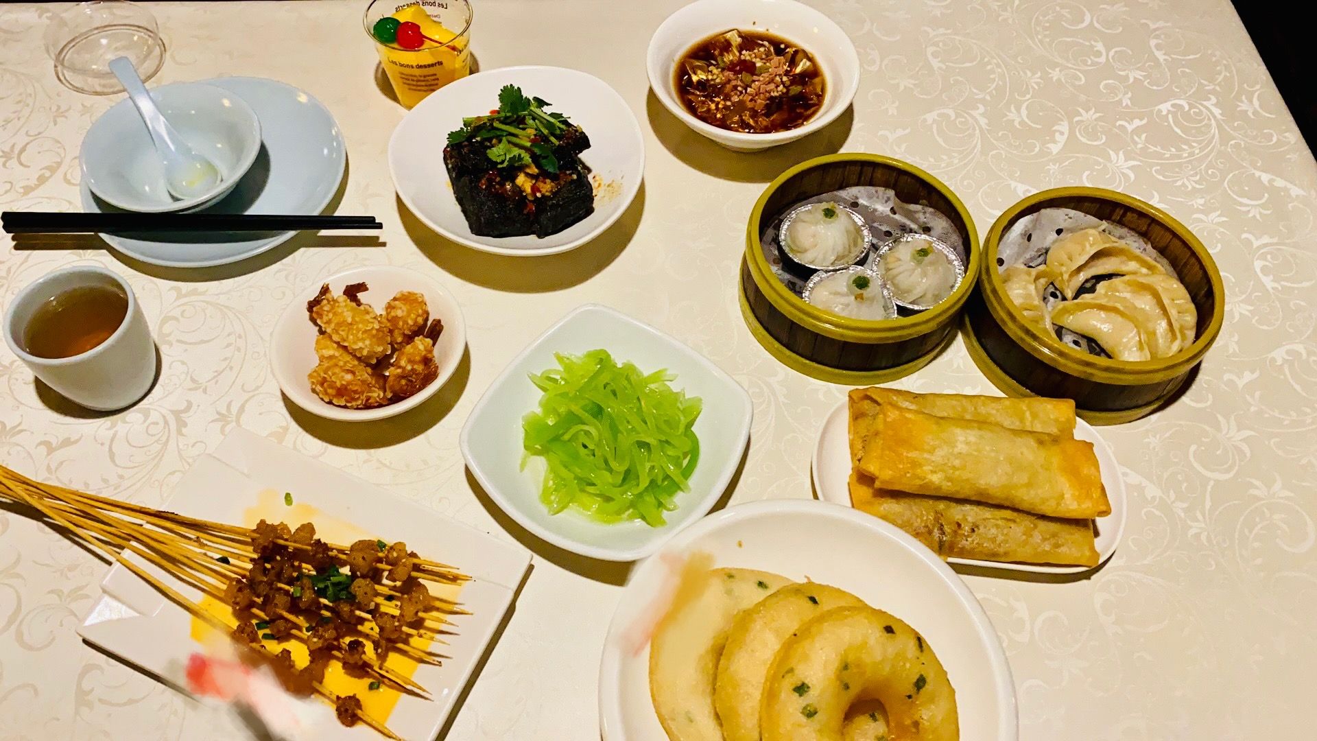 Fire God Palace and Pozi Street food