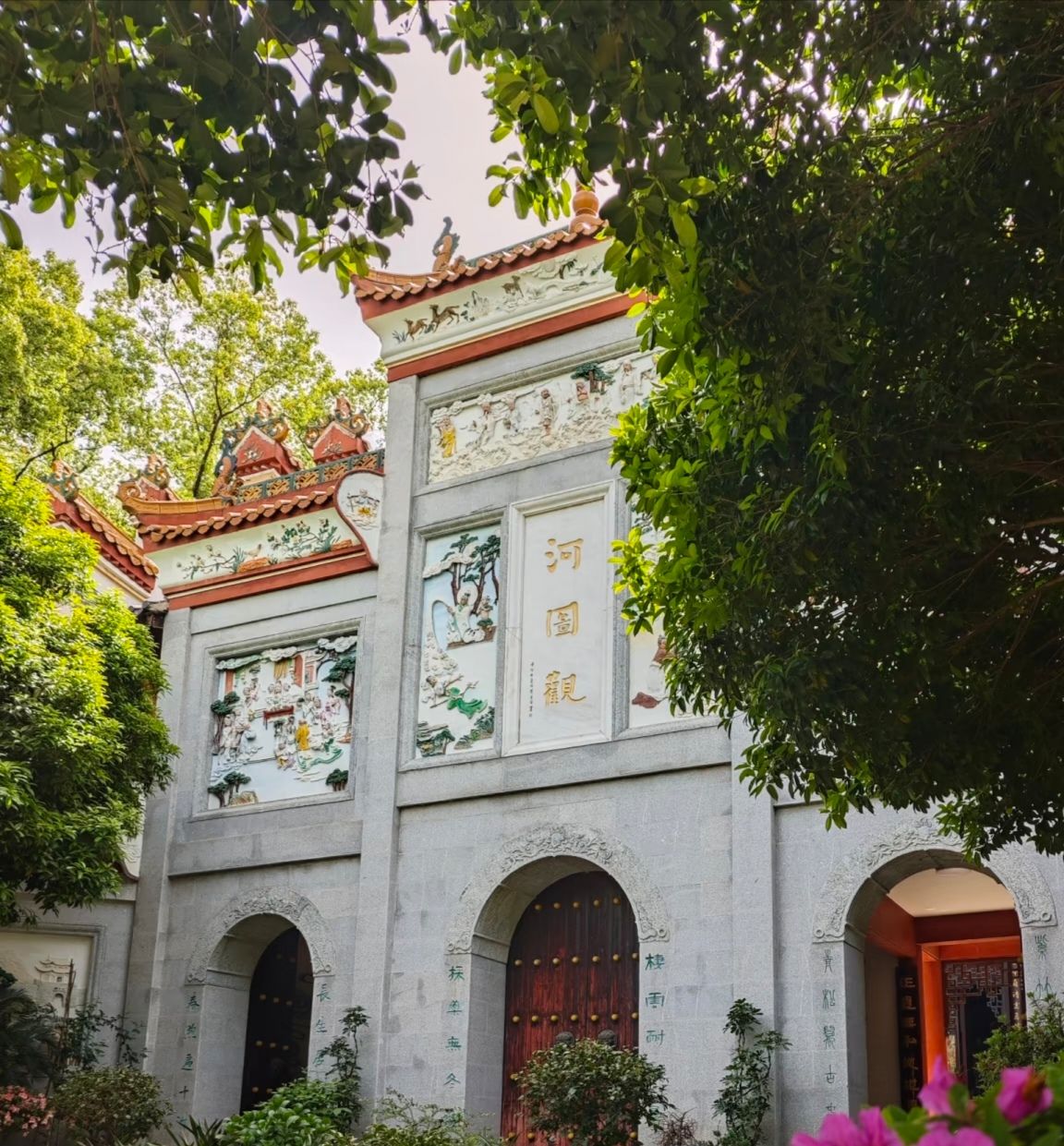 十方河图观实景照片