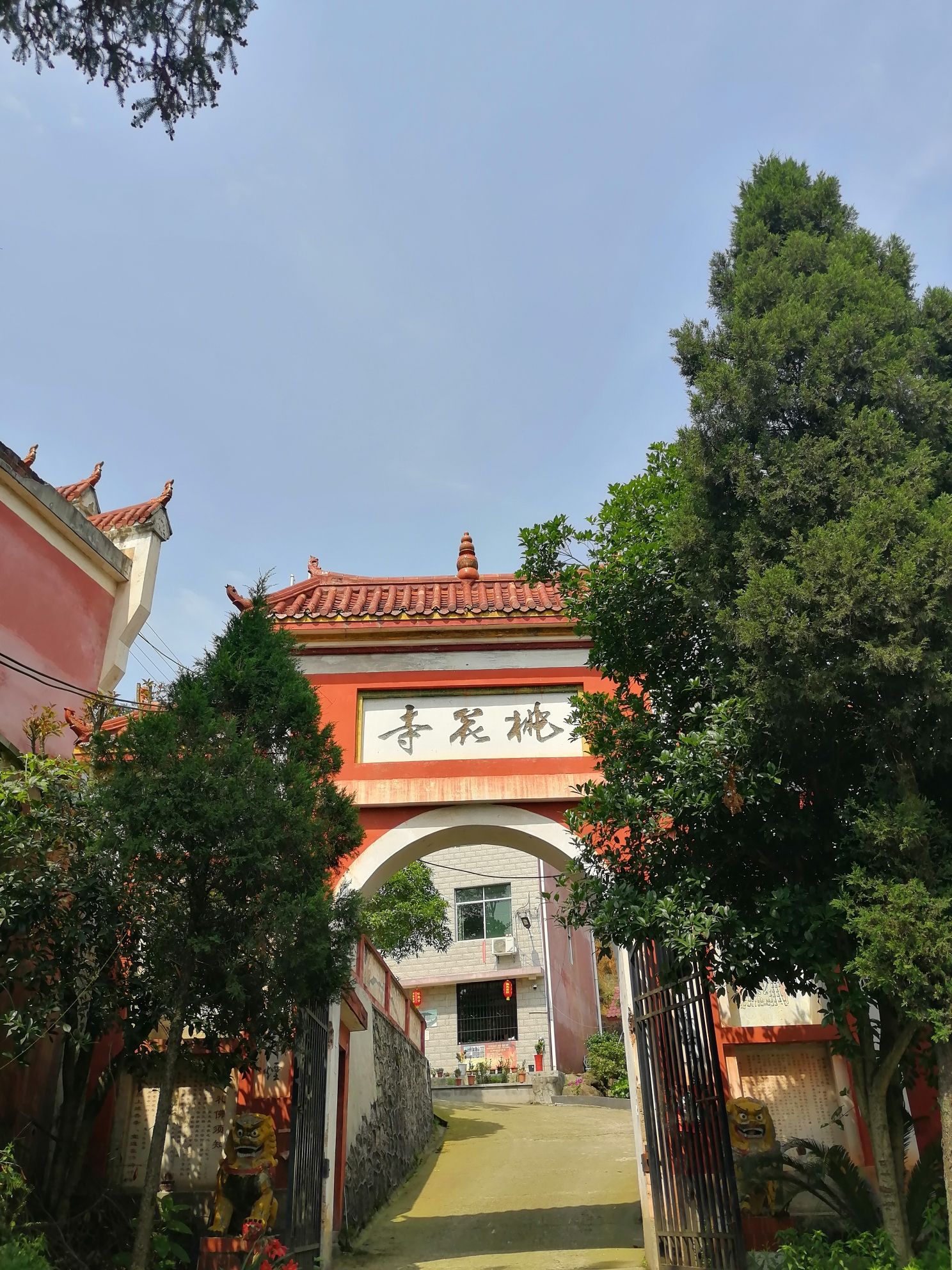 桃花寺实景照片