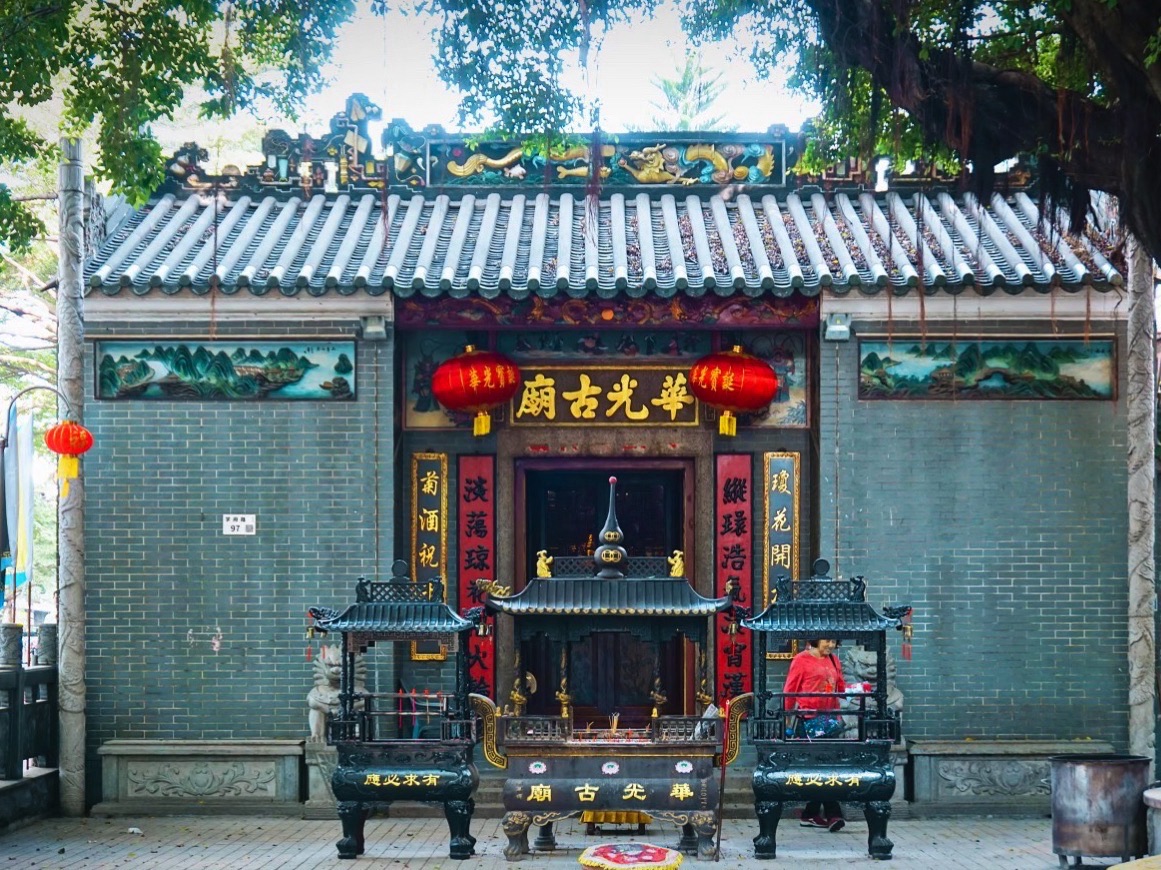 华光古庙实景照片