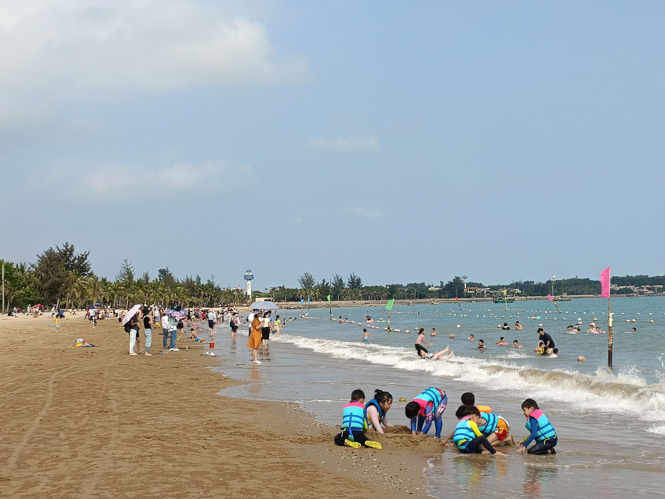 白沙湾海上浴场旅行图片 2
