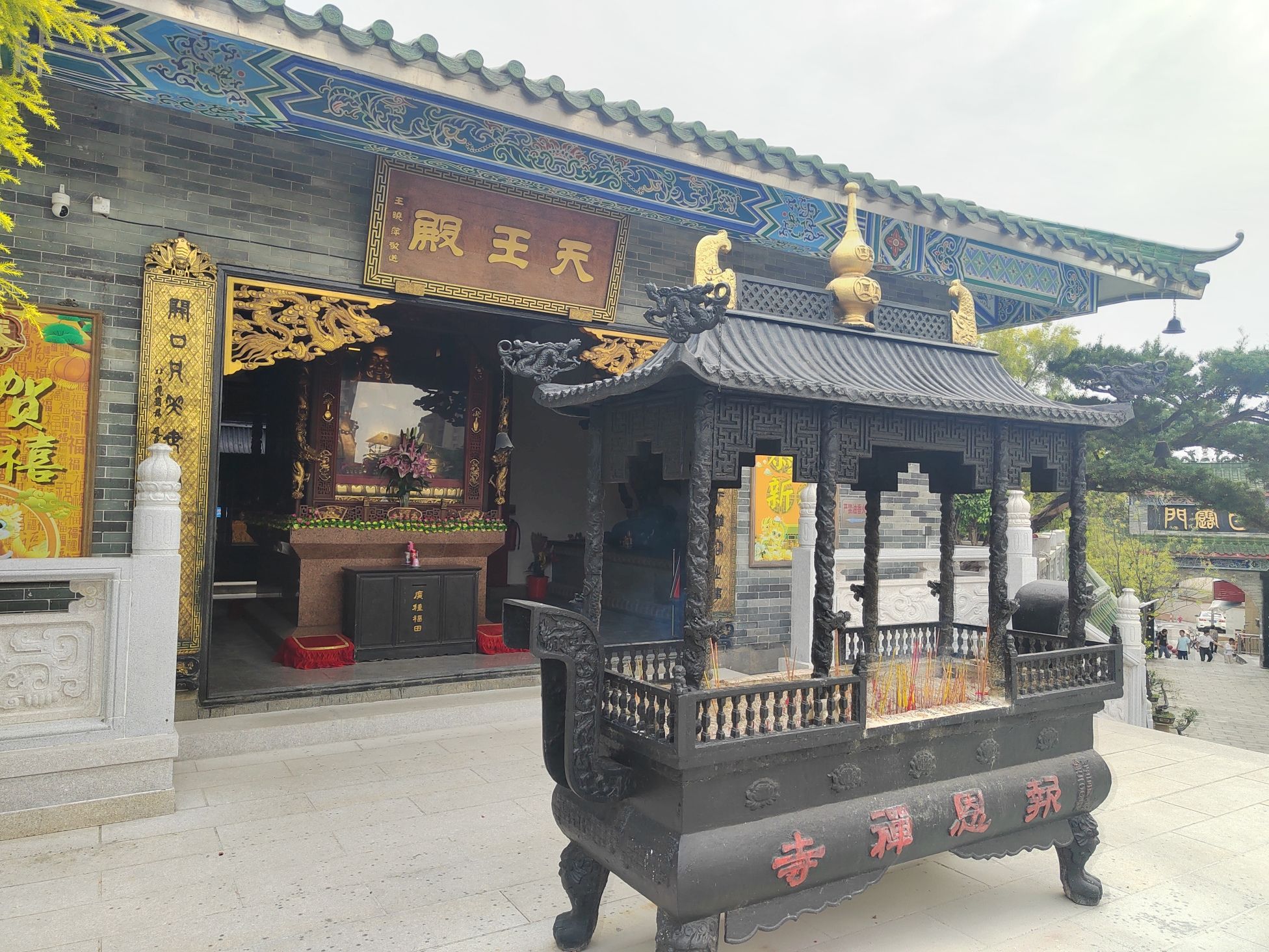 报恩禅寺实景照片