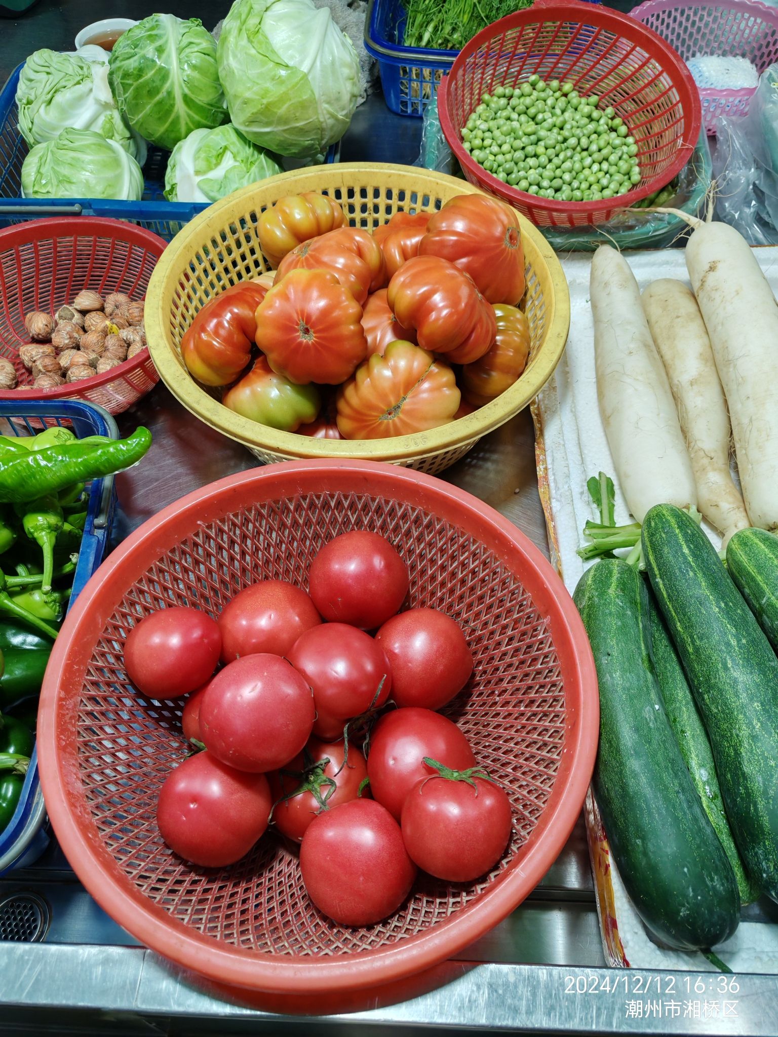 西门鱼肉菜市场