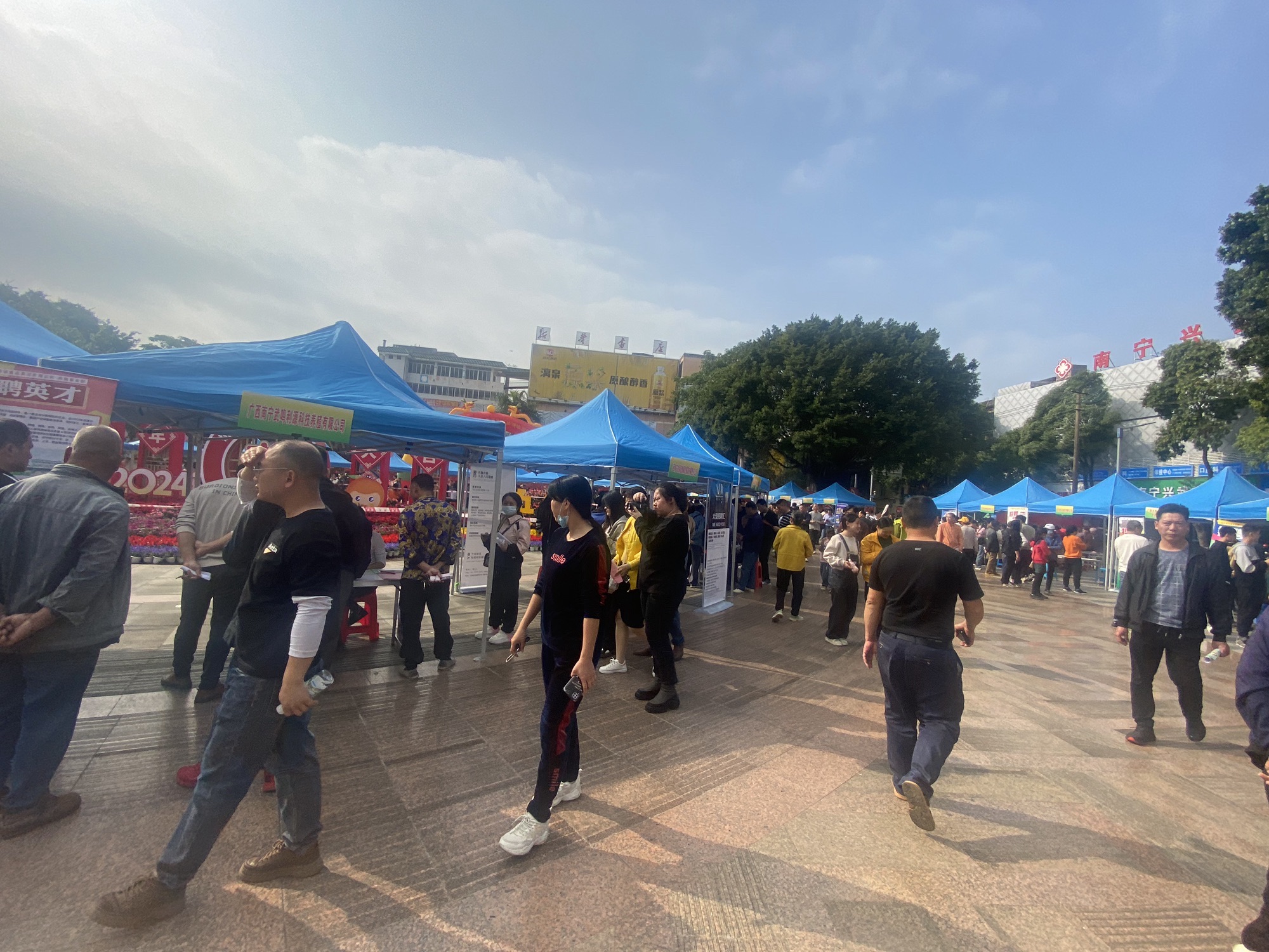 南宁市武鸣区文化中心广场旅行图片 2