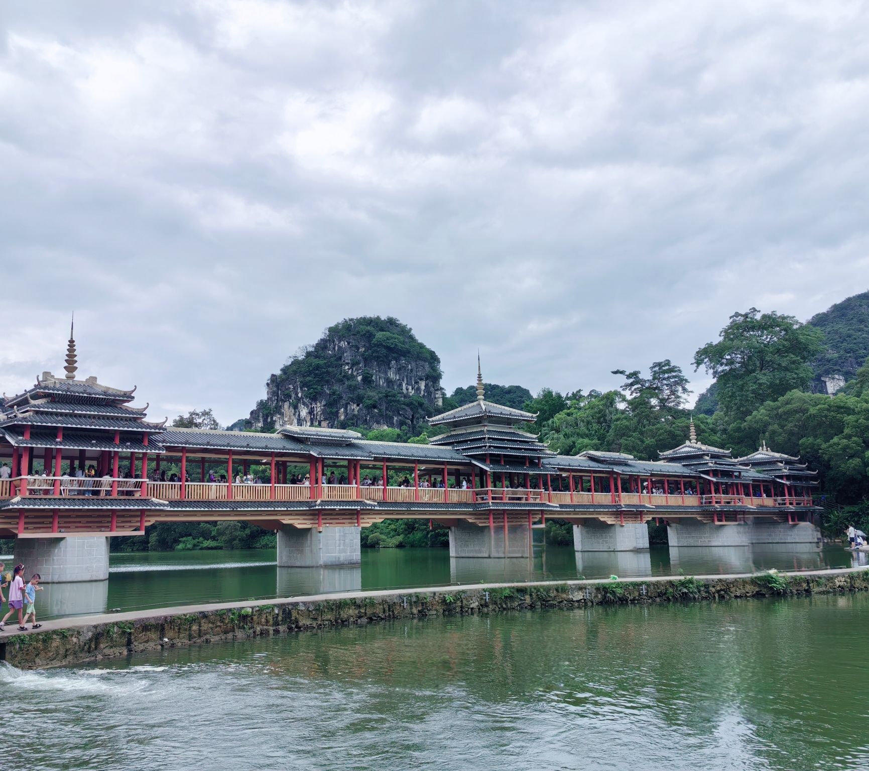 龙潭公园-龙潭风雨桥