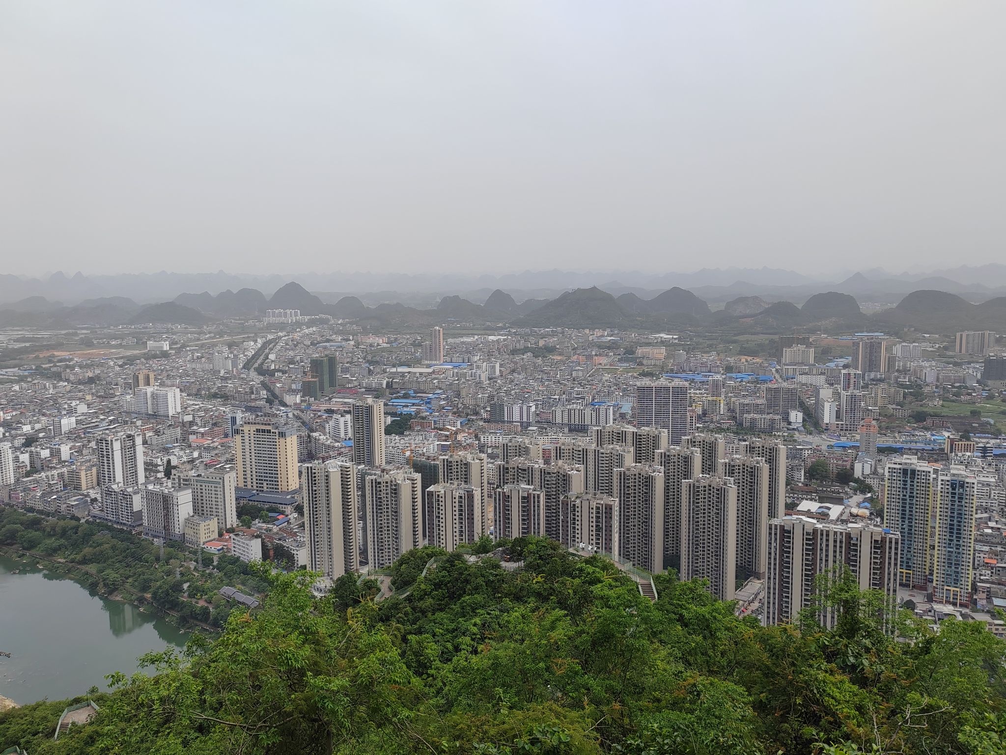刘三姐音乐喷泉广场旅行图片 1