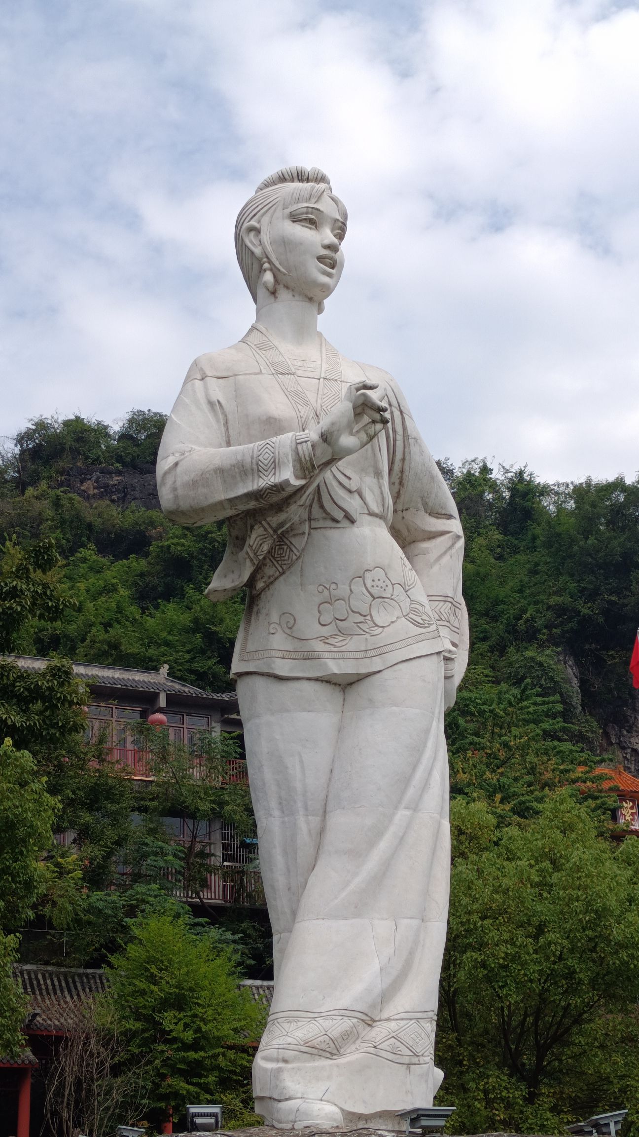 刘三姐音乐喷泉广场旅行图片 1