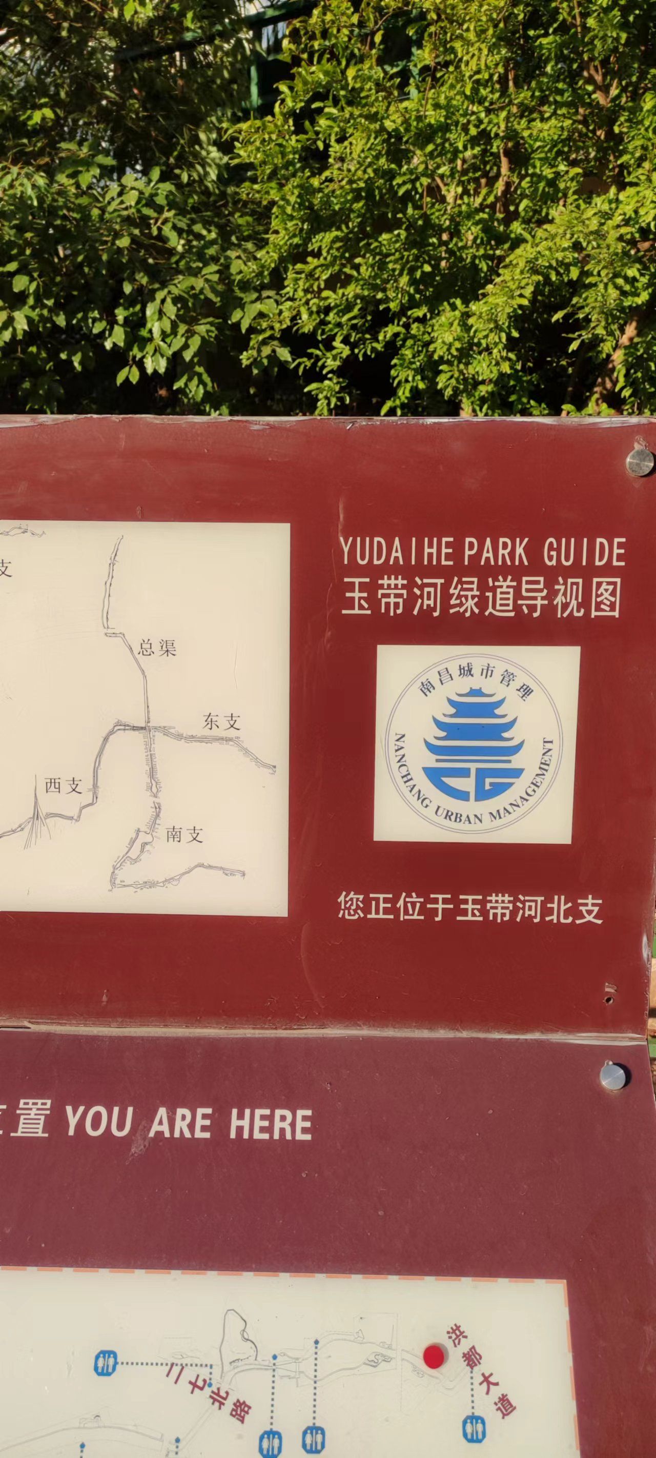 玉带河北支公园旅行图片 1