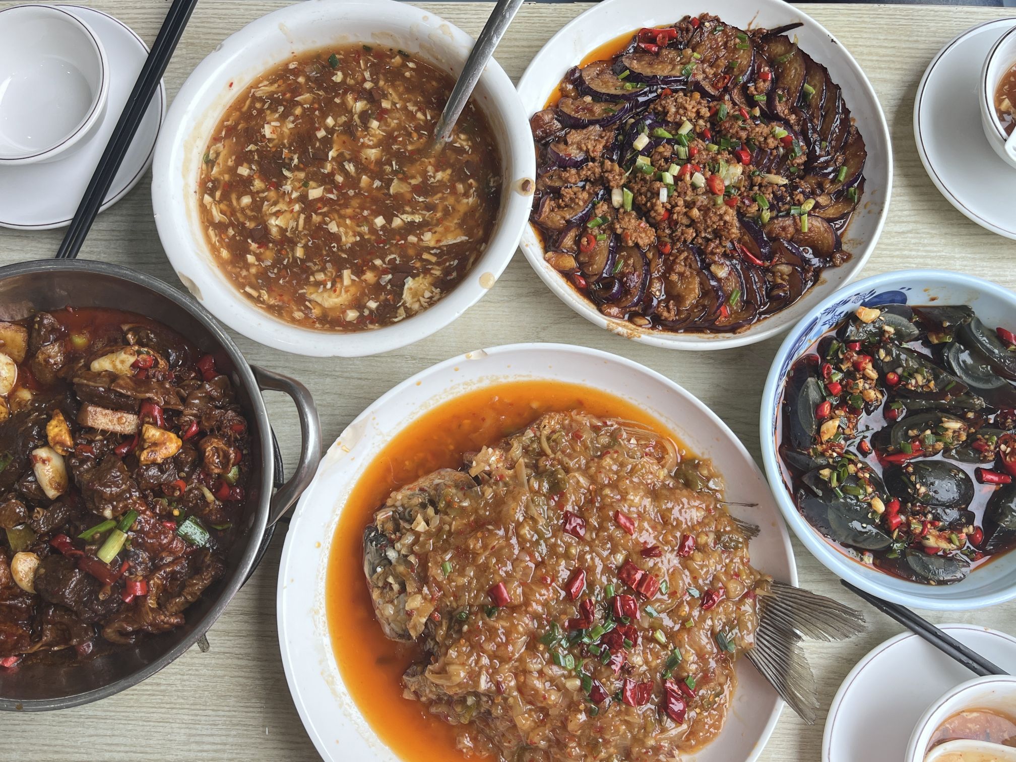 干锅牛杂