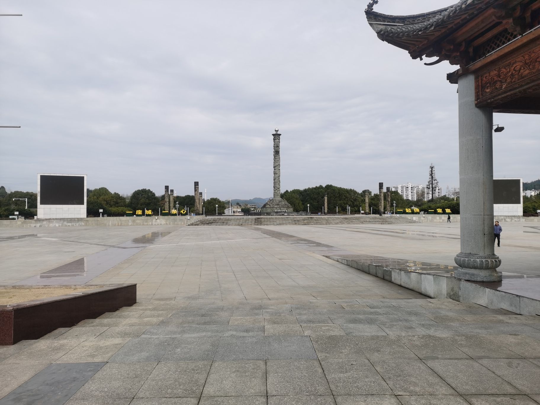 婺源县文化广场旅行图片 1