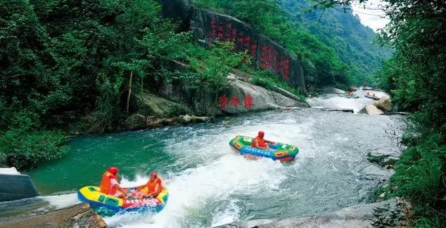 宜春白云峰漂流景区旅行图片 2