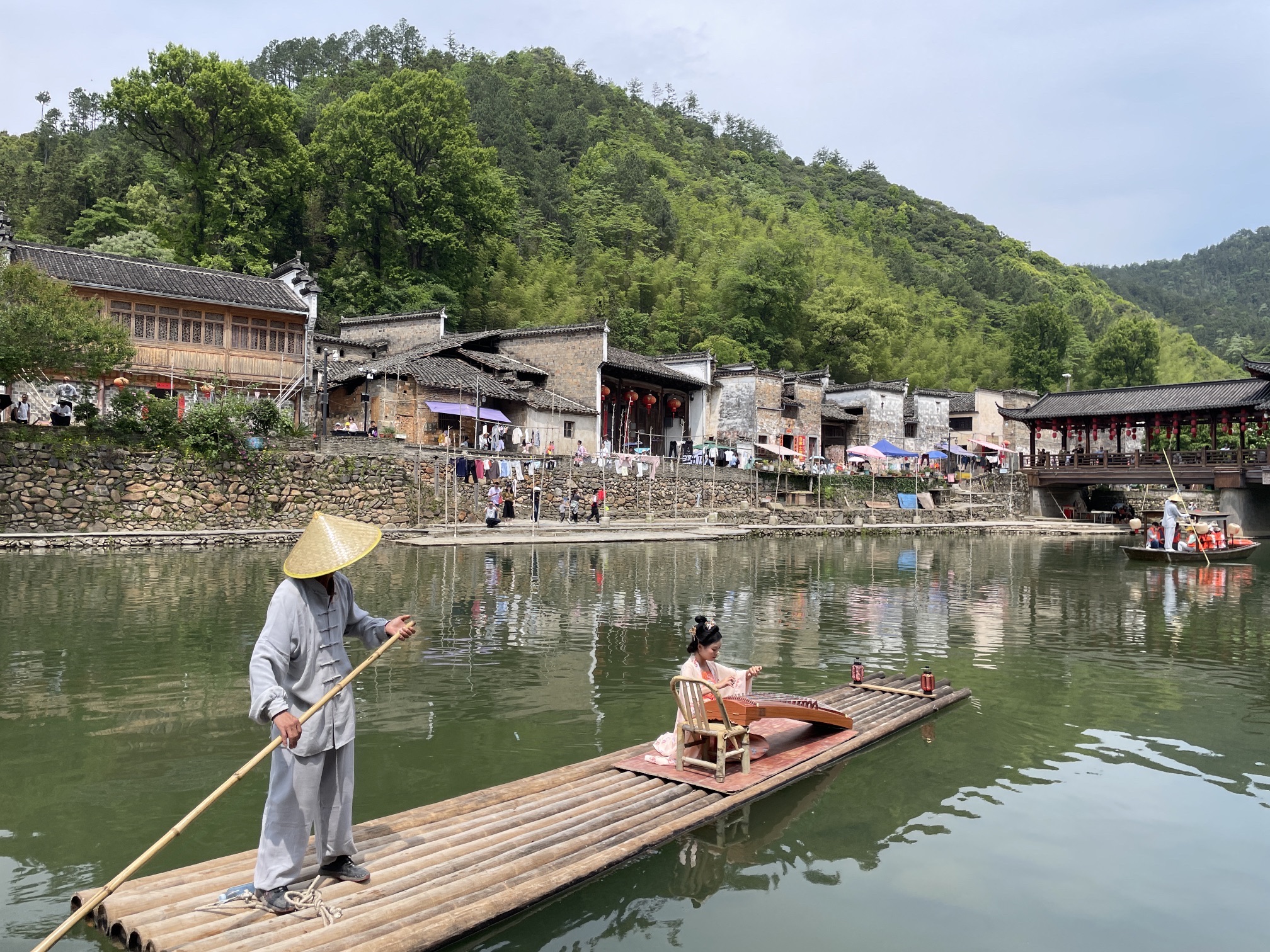 瑶里景区东埠古街古码头