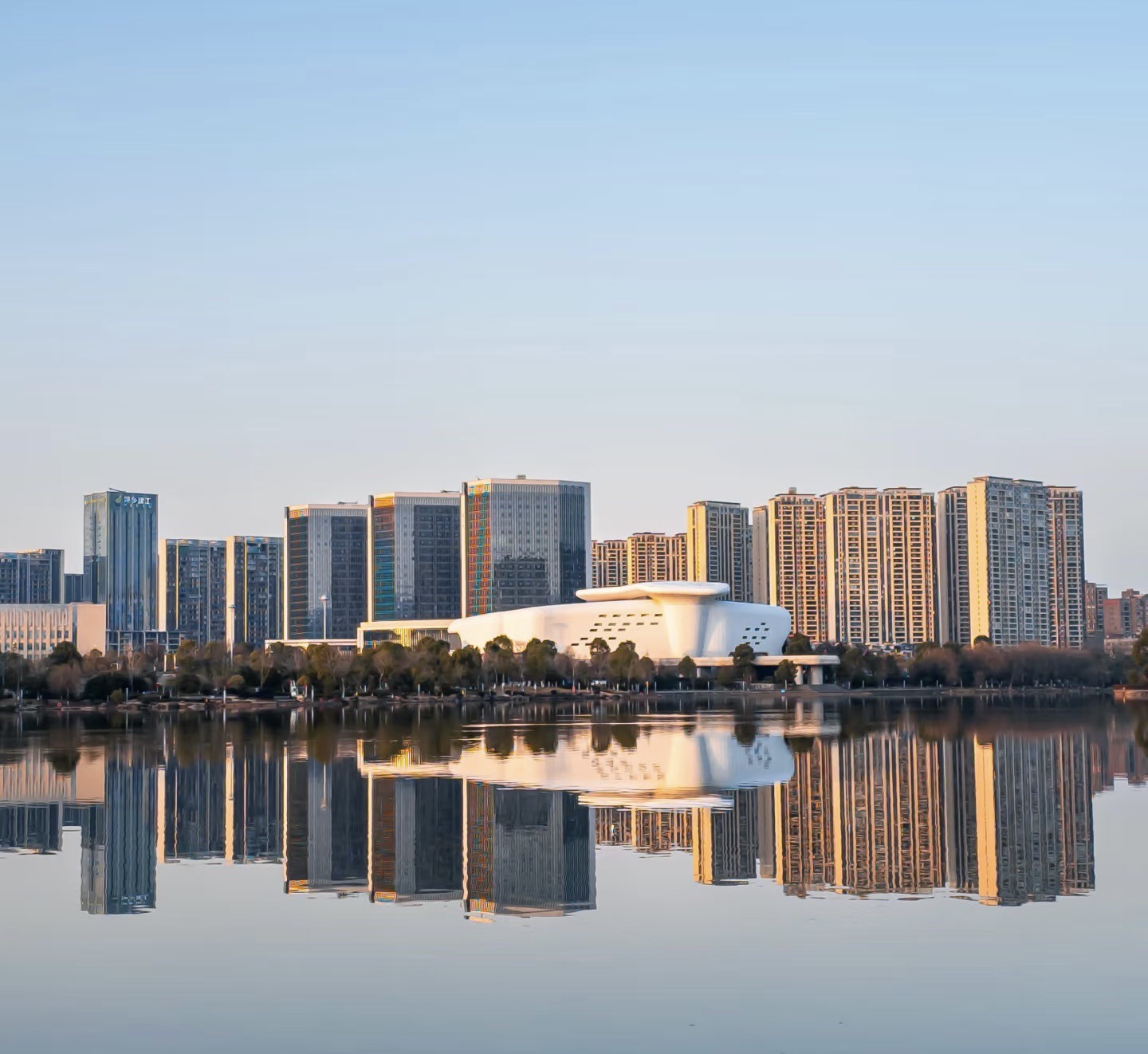 玉湖湿地公园景点图片
