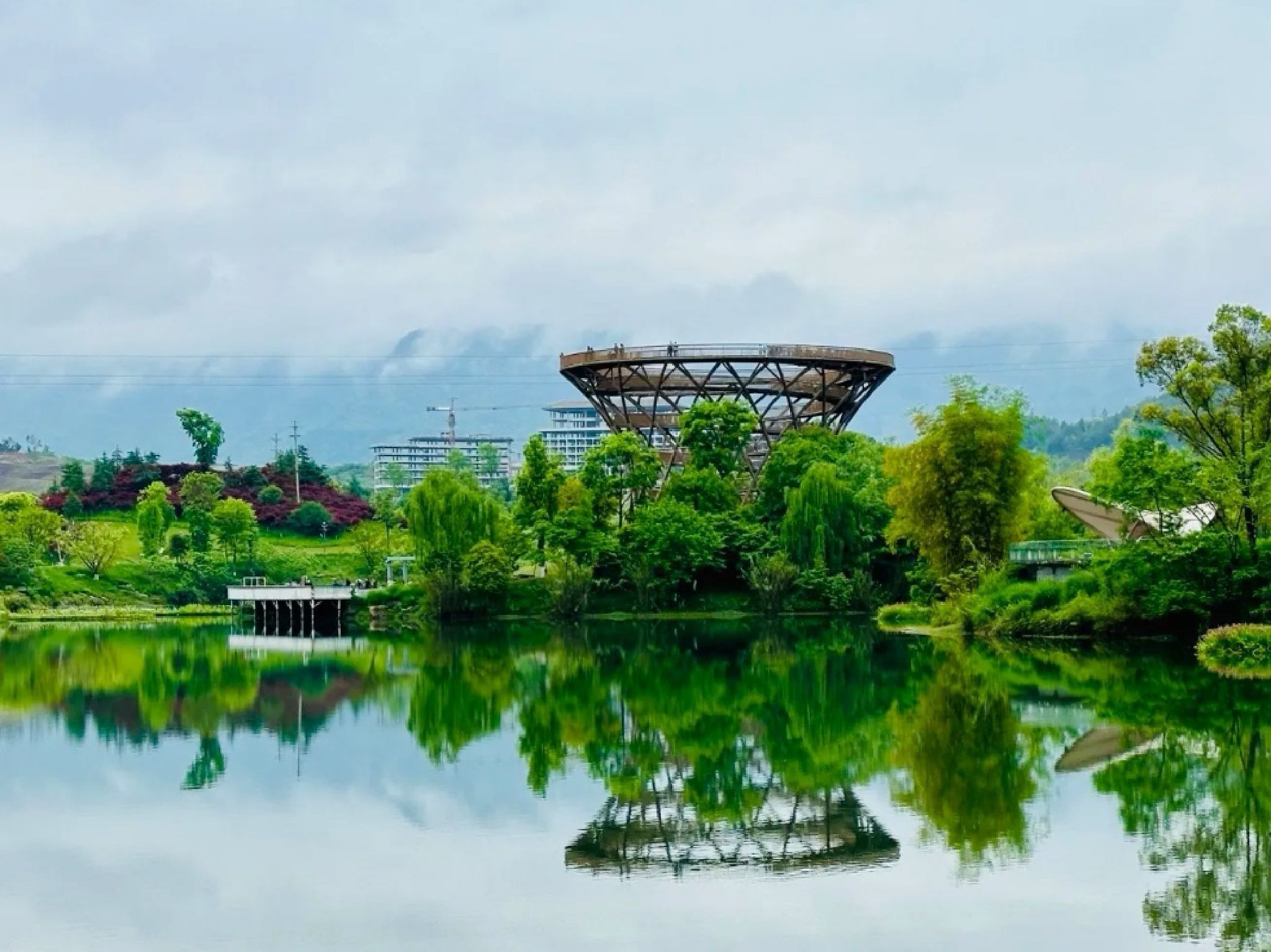 莲花湖湿地公园旅行图片 1