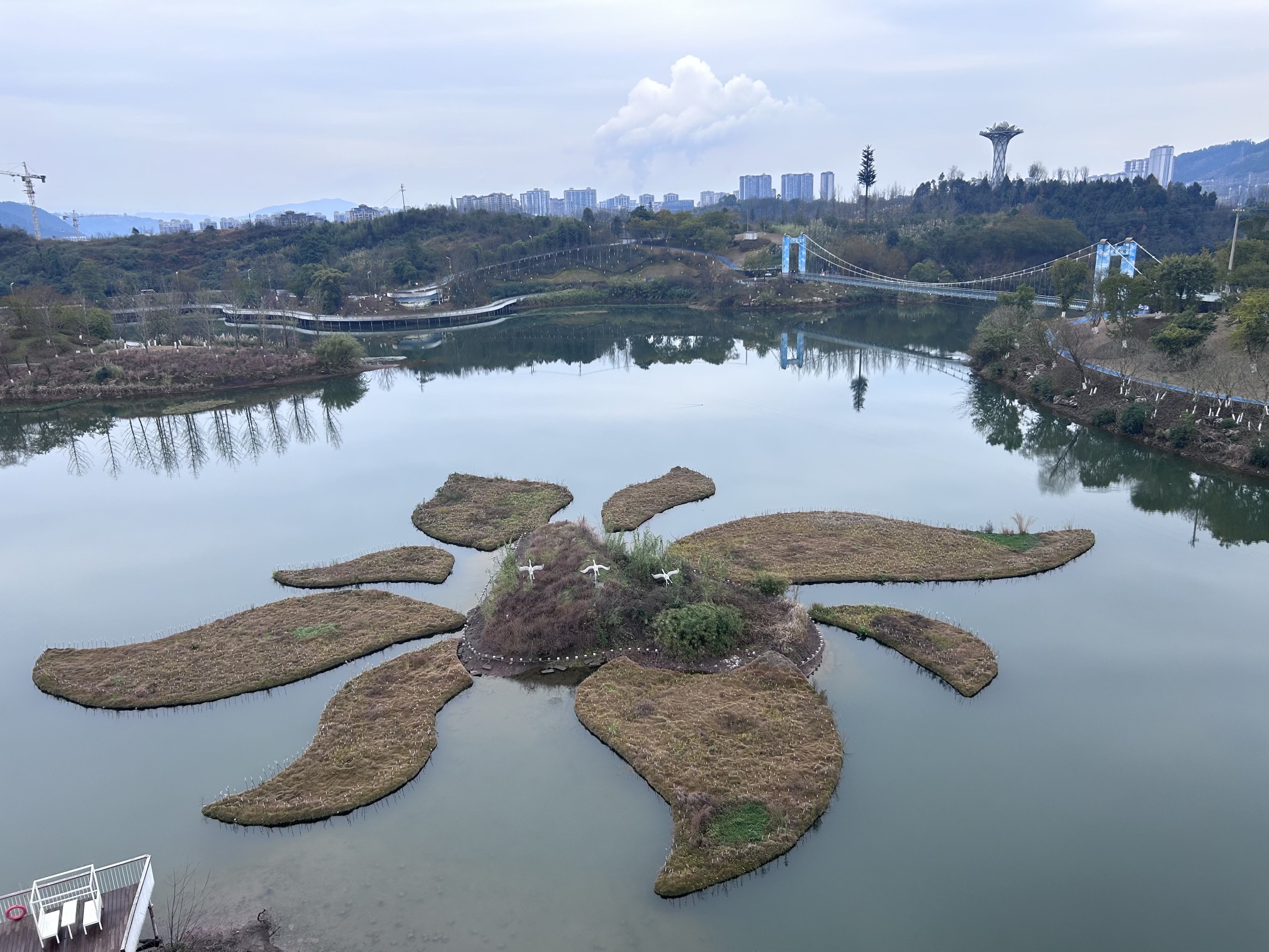 莲花湖湿地公园旅行图片 3