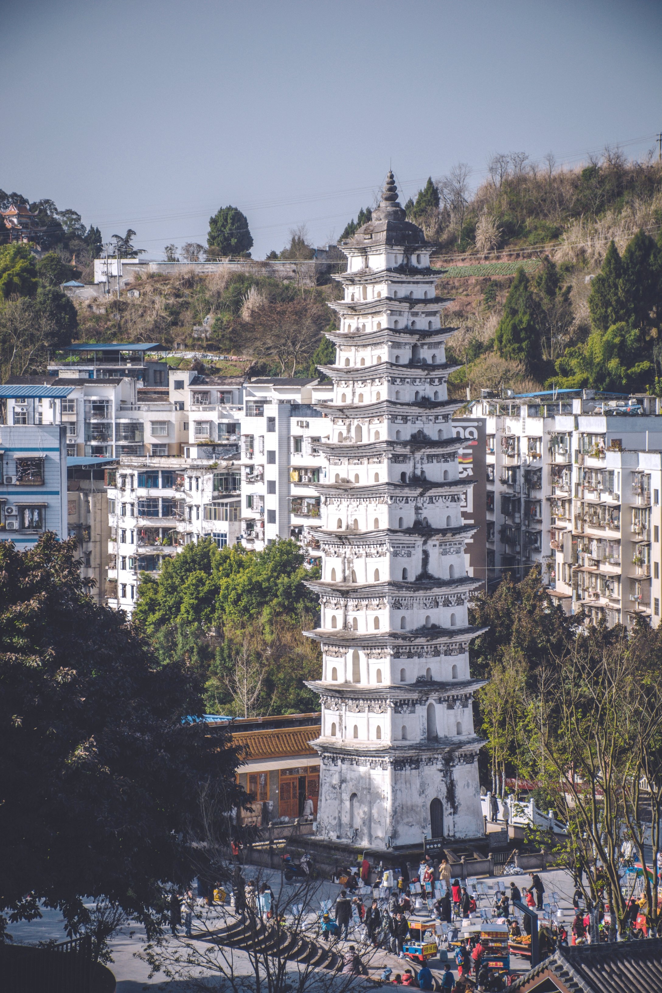 蓬溪白塔公园