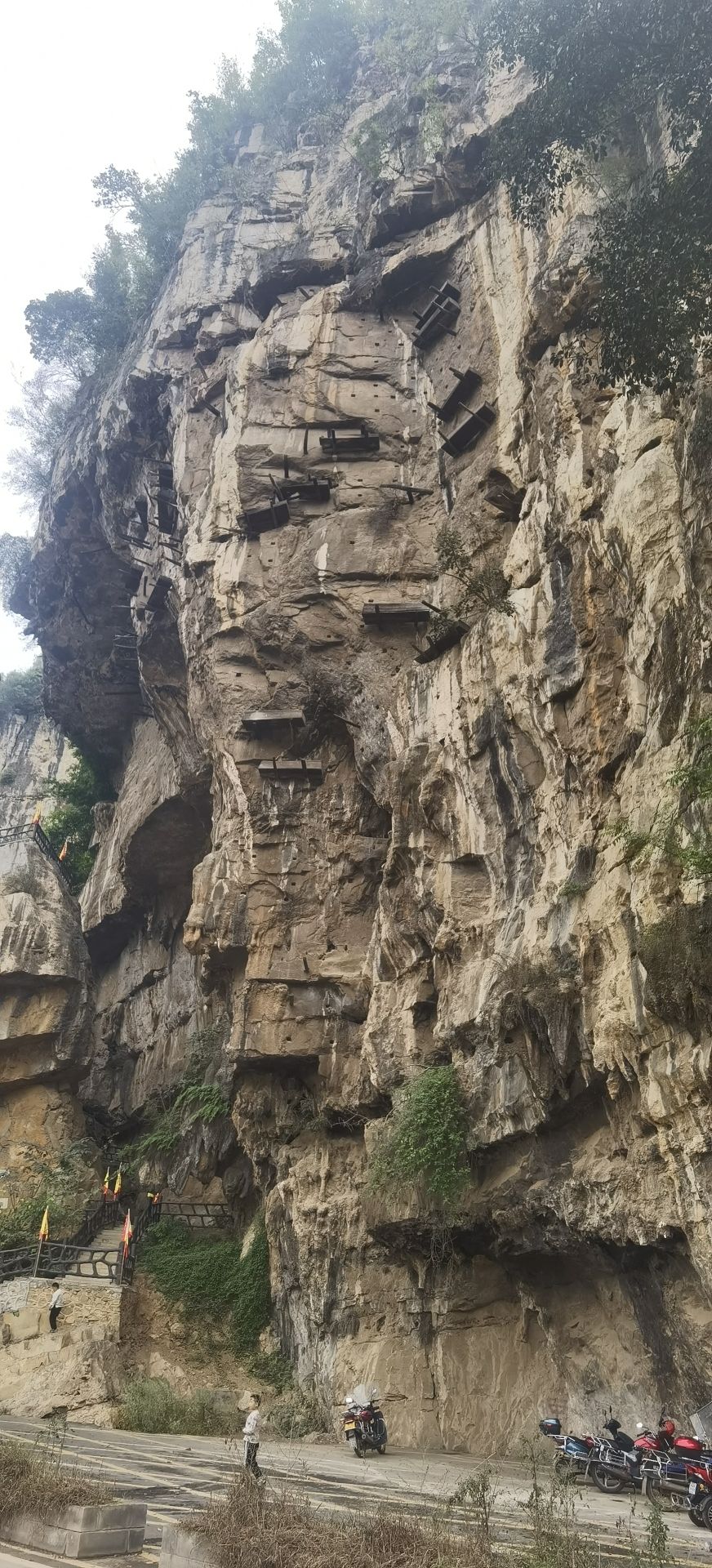僰人悬棺旅行图片 2