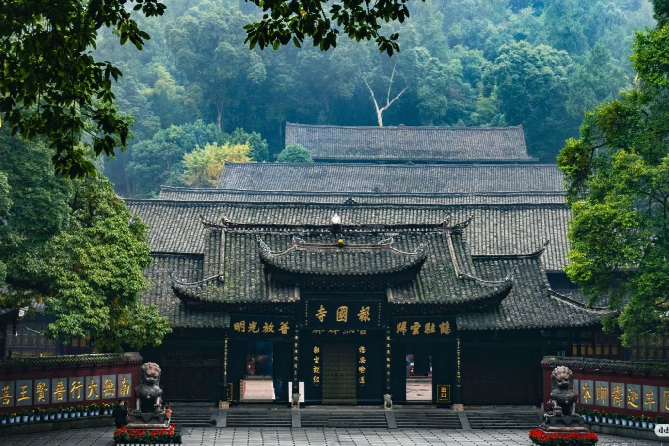 报国寺实景照片
