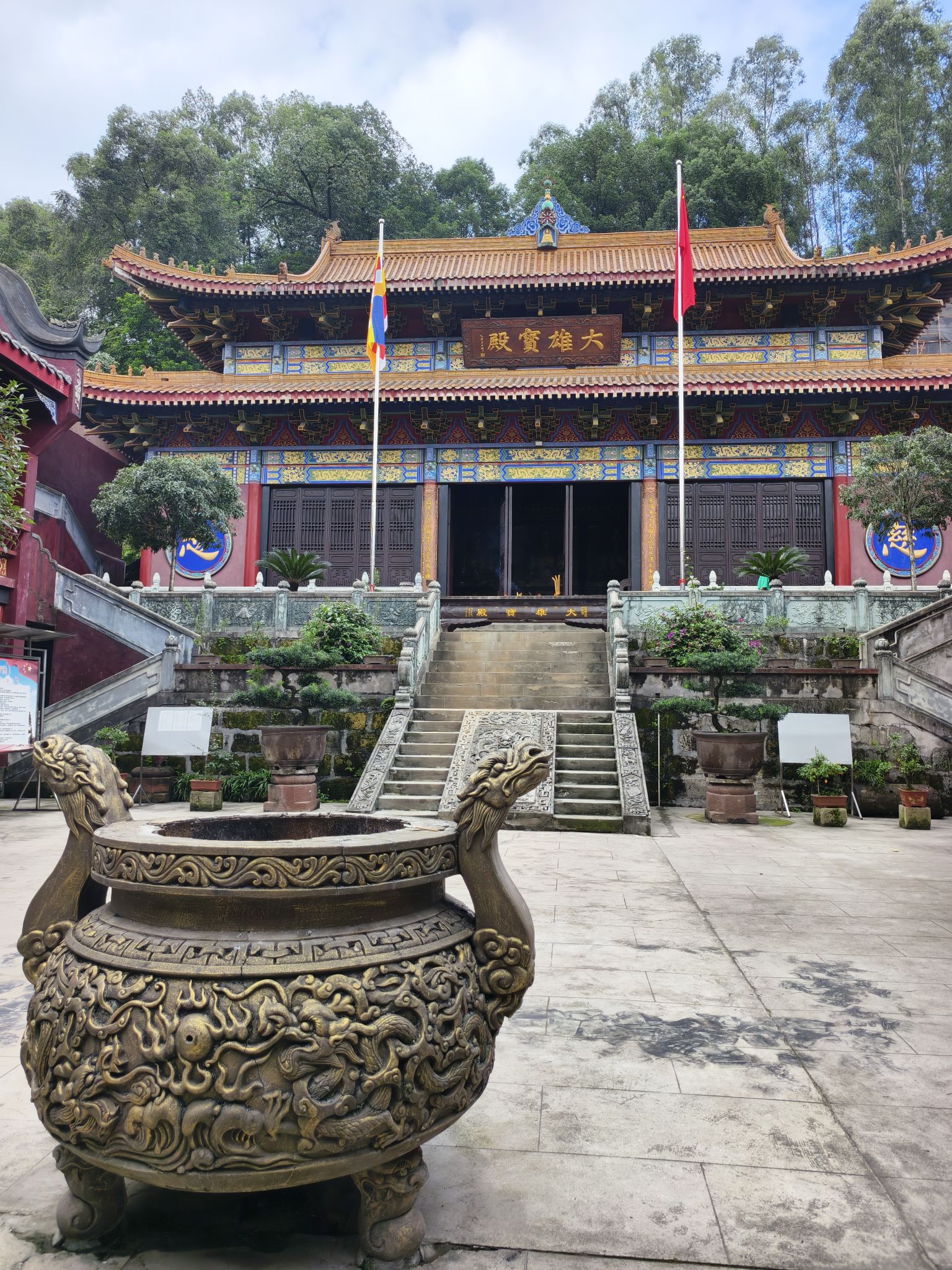 慈恩寺实景照片