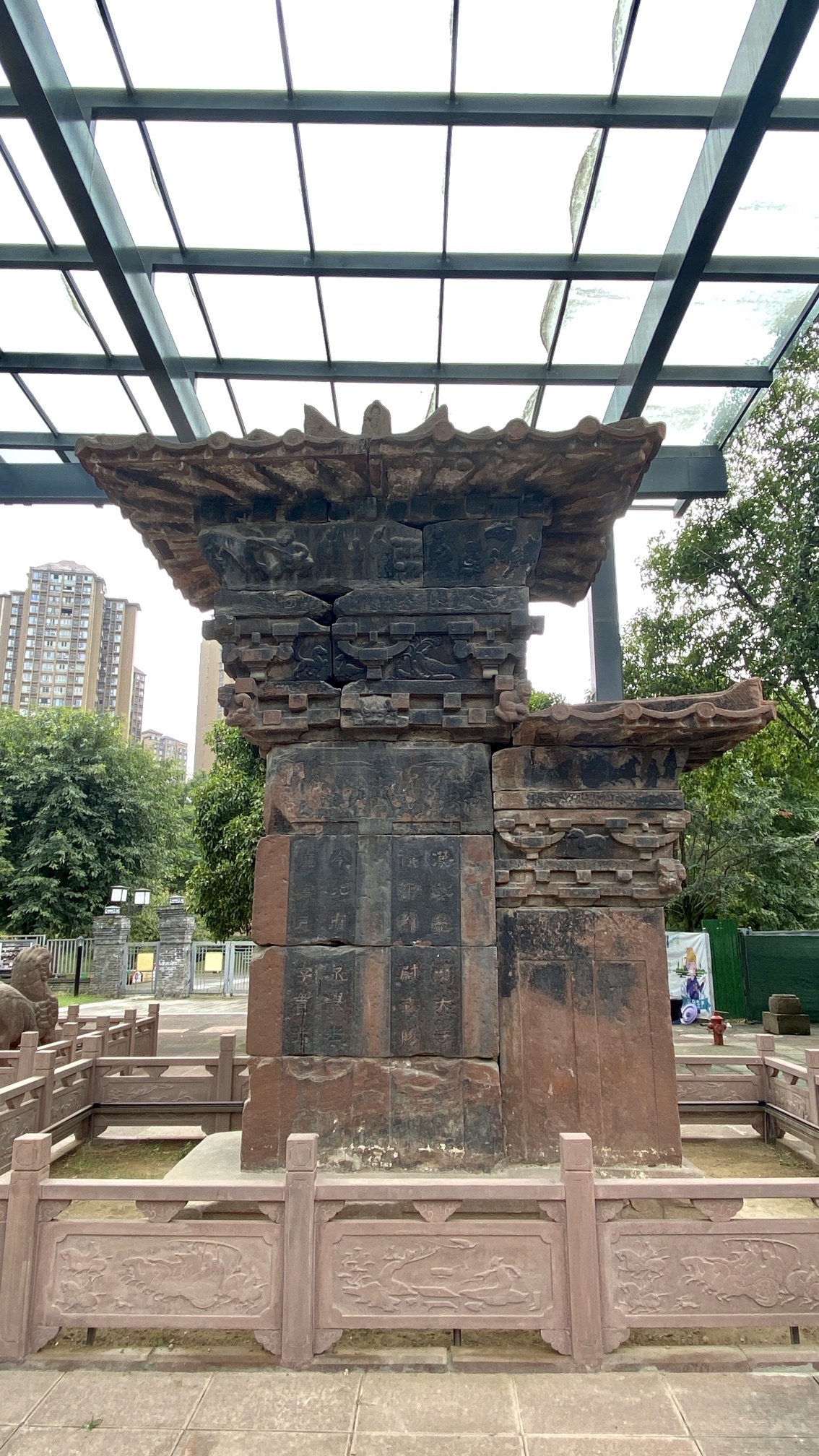 高颐墓阙及石刻旅行图片 1