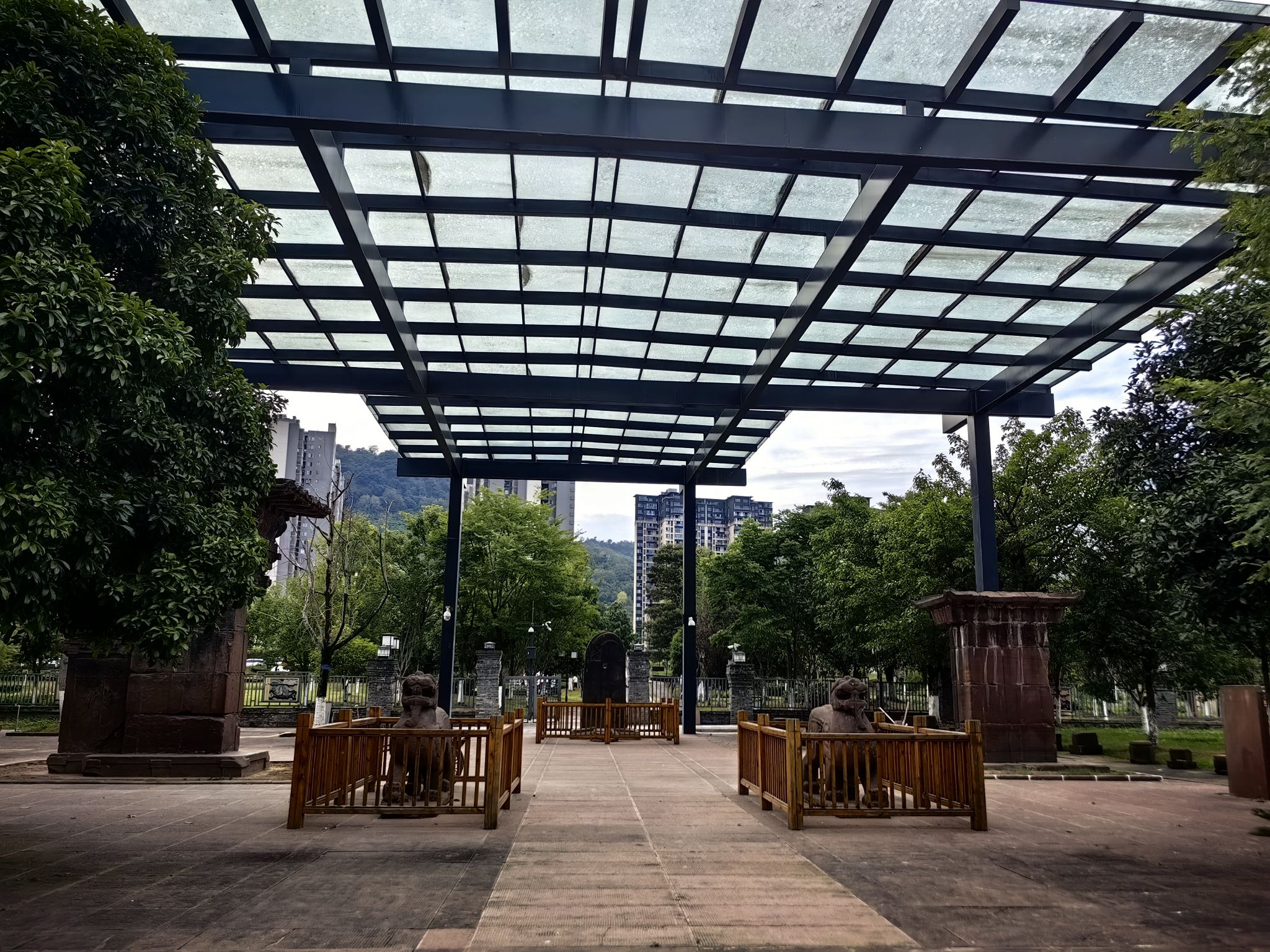 高颐墓阙及石刻旅行图片 2