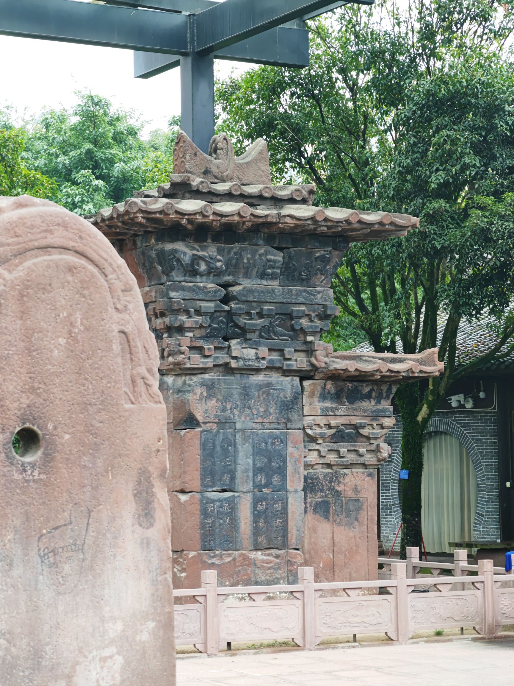 高颐墓阙及石刻旅行图片 2