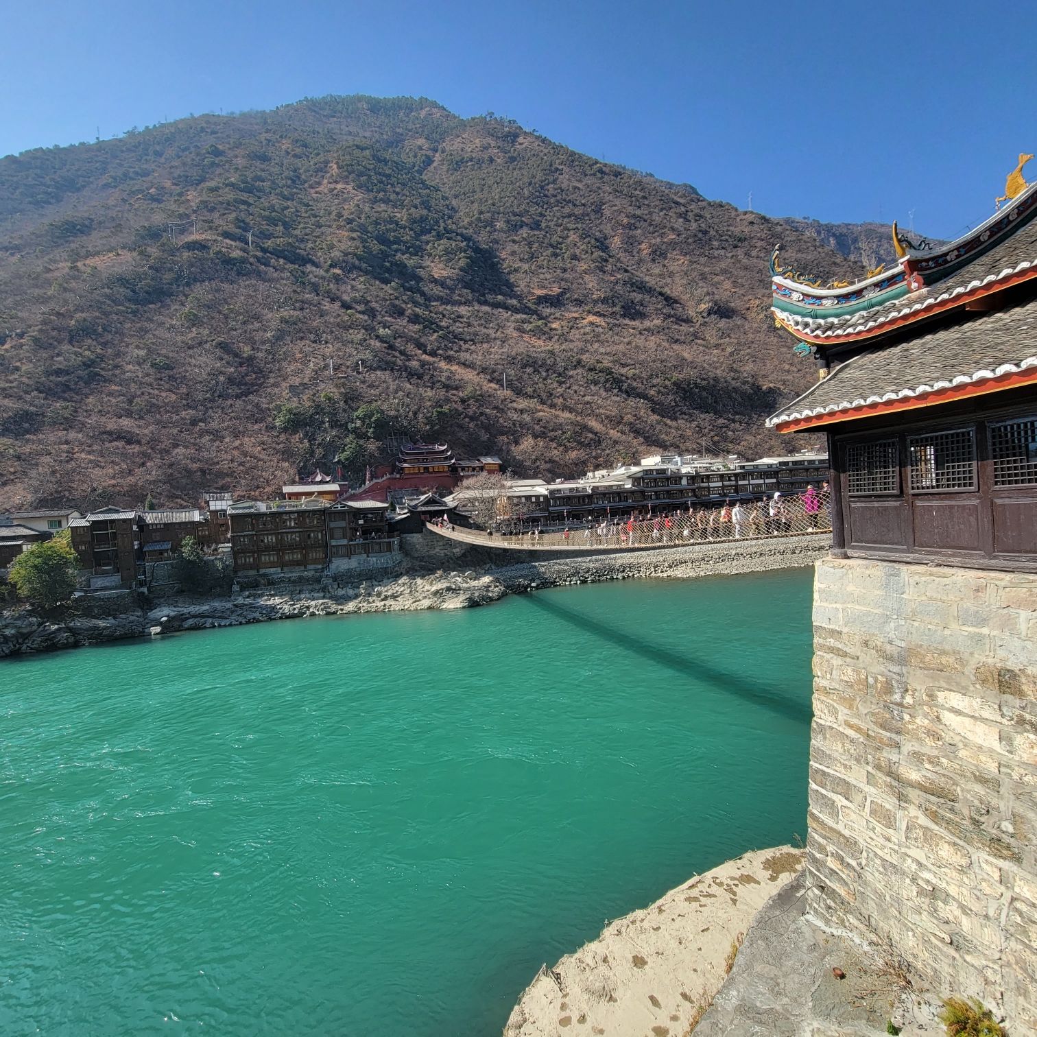 泸定桥广场旅行图片 3