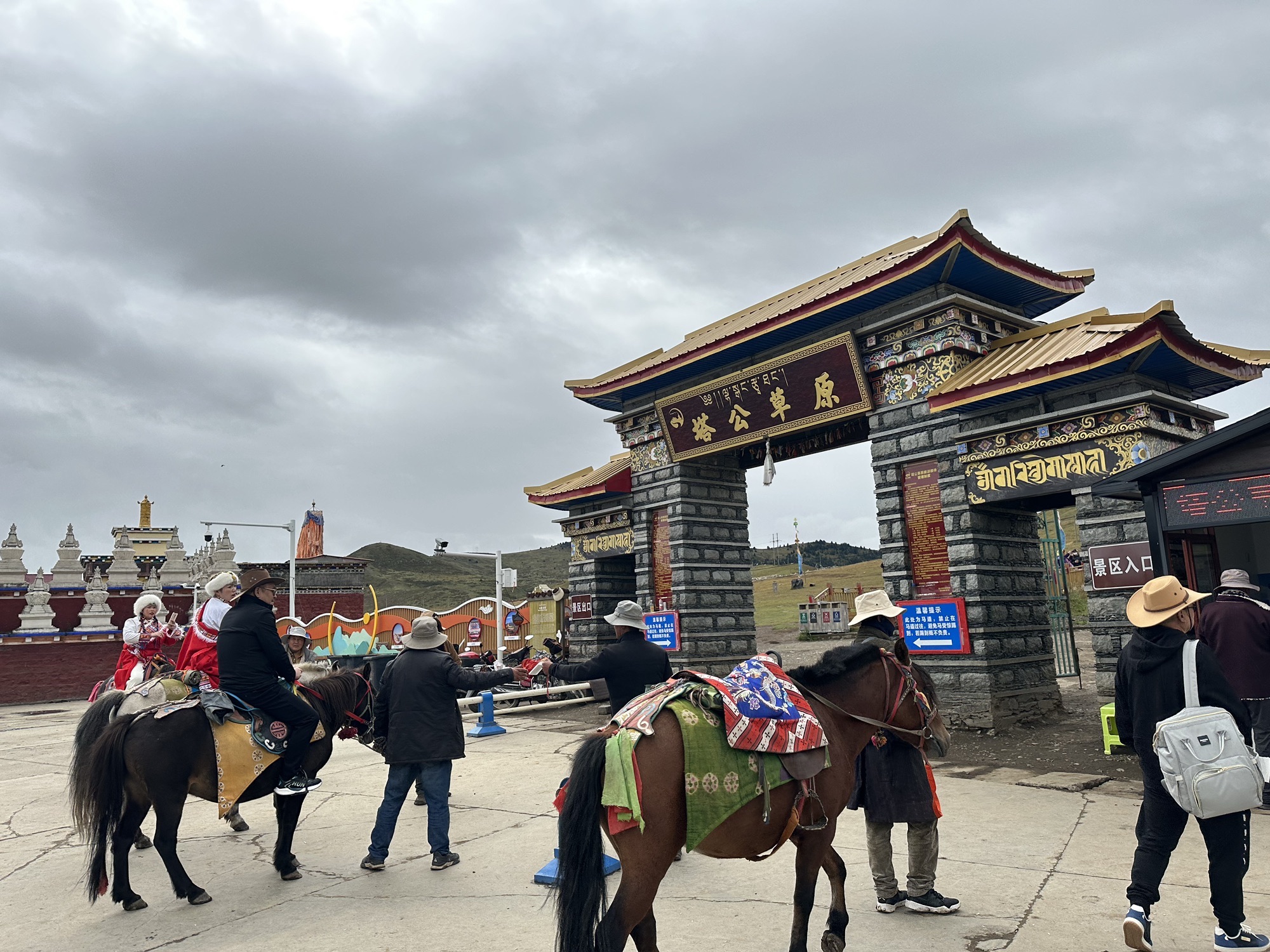 塔公草原旅行图片 1