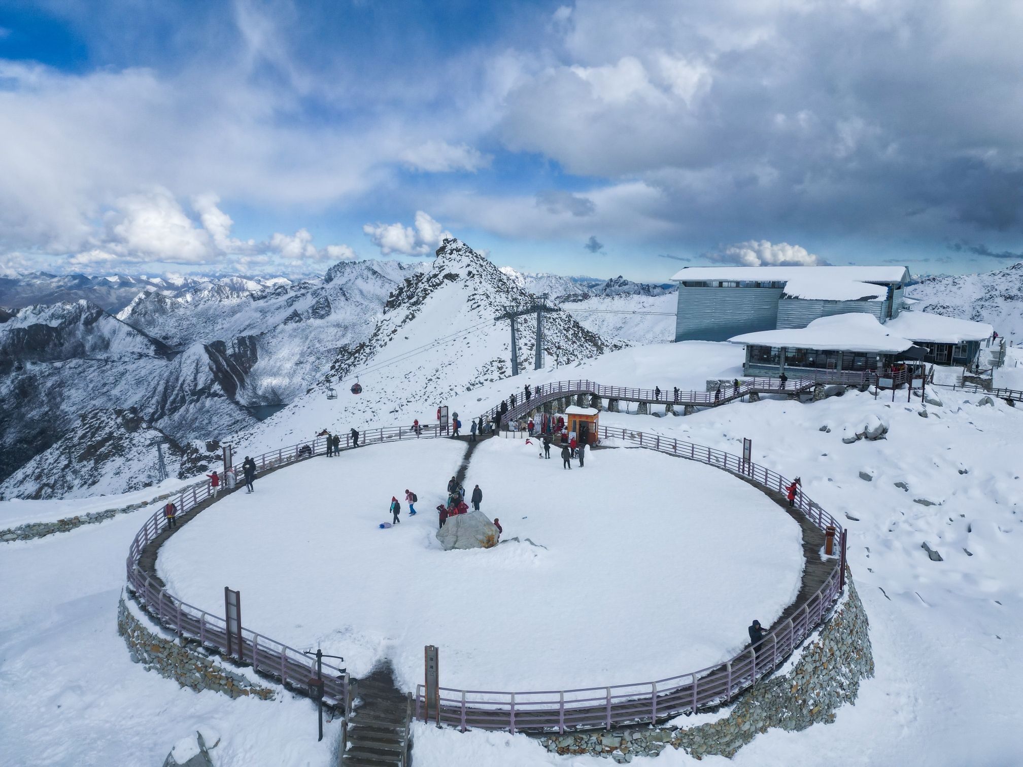 达古冰川风景名胜区旅行图片 1