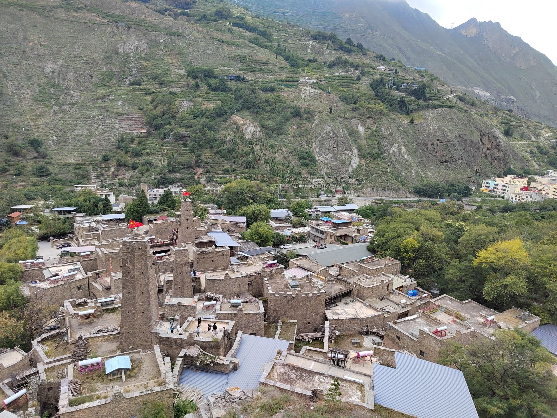 阿坝羌寨碉群桃坪羌寨旅行图片 2