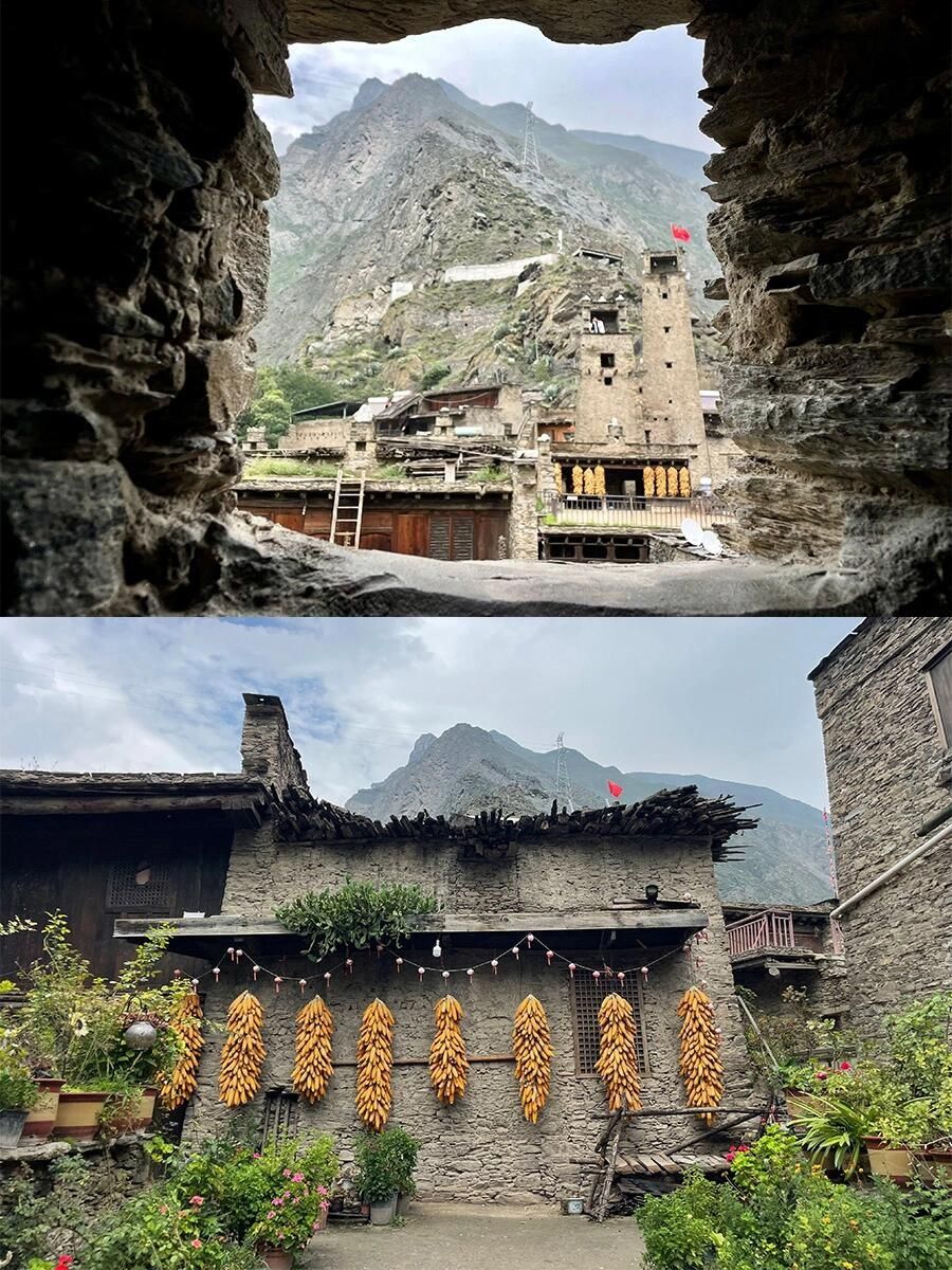 阿坝羌寨碉群桃坪羌寨旅行图片 1