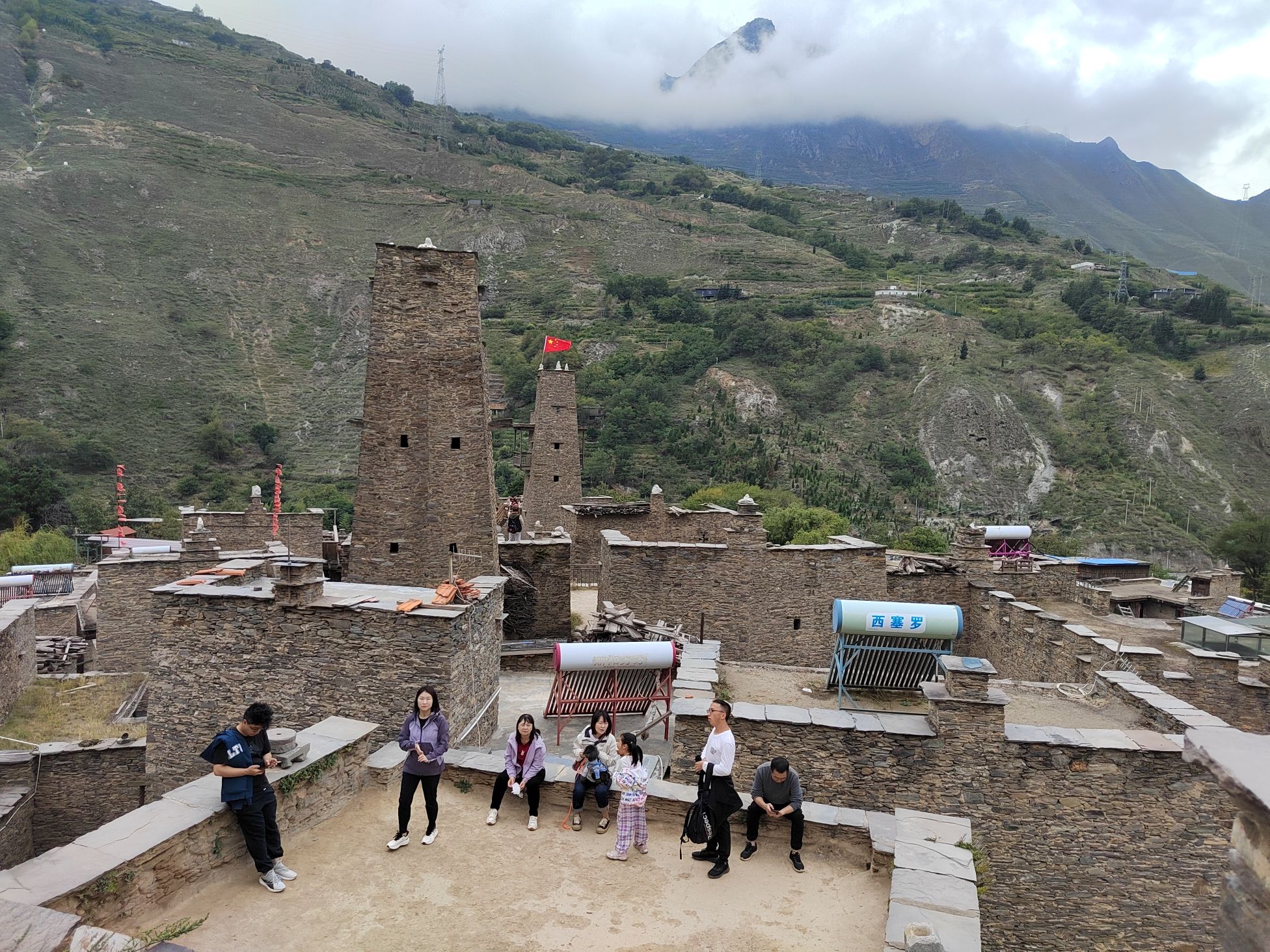 阿坝羌寨碉群桃坪羌寨旅行图片 3