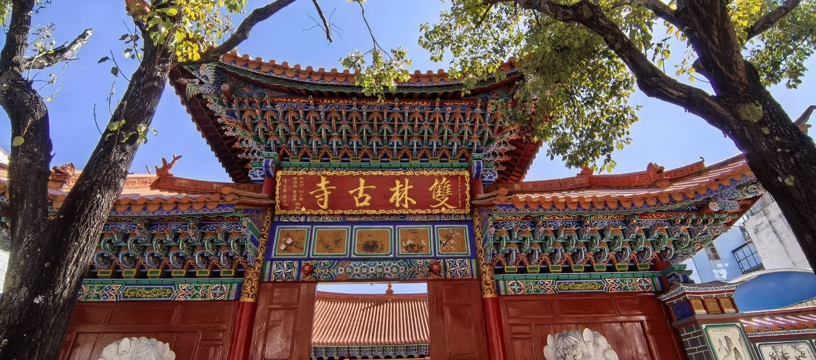 双林古寺实景照片