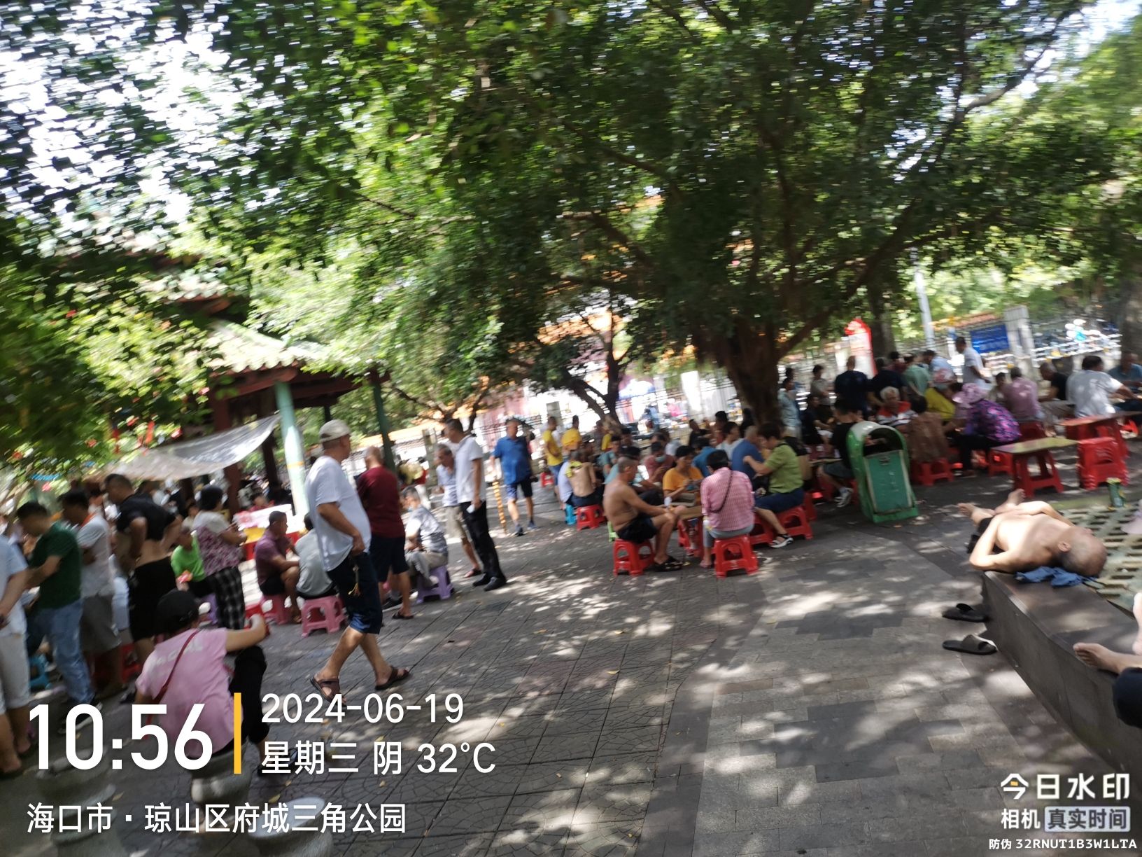 琼山区府城三角公园旅行图片 2