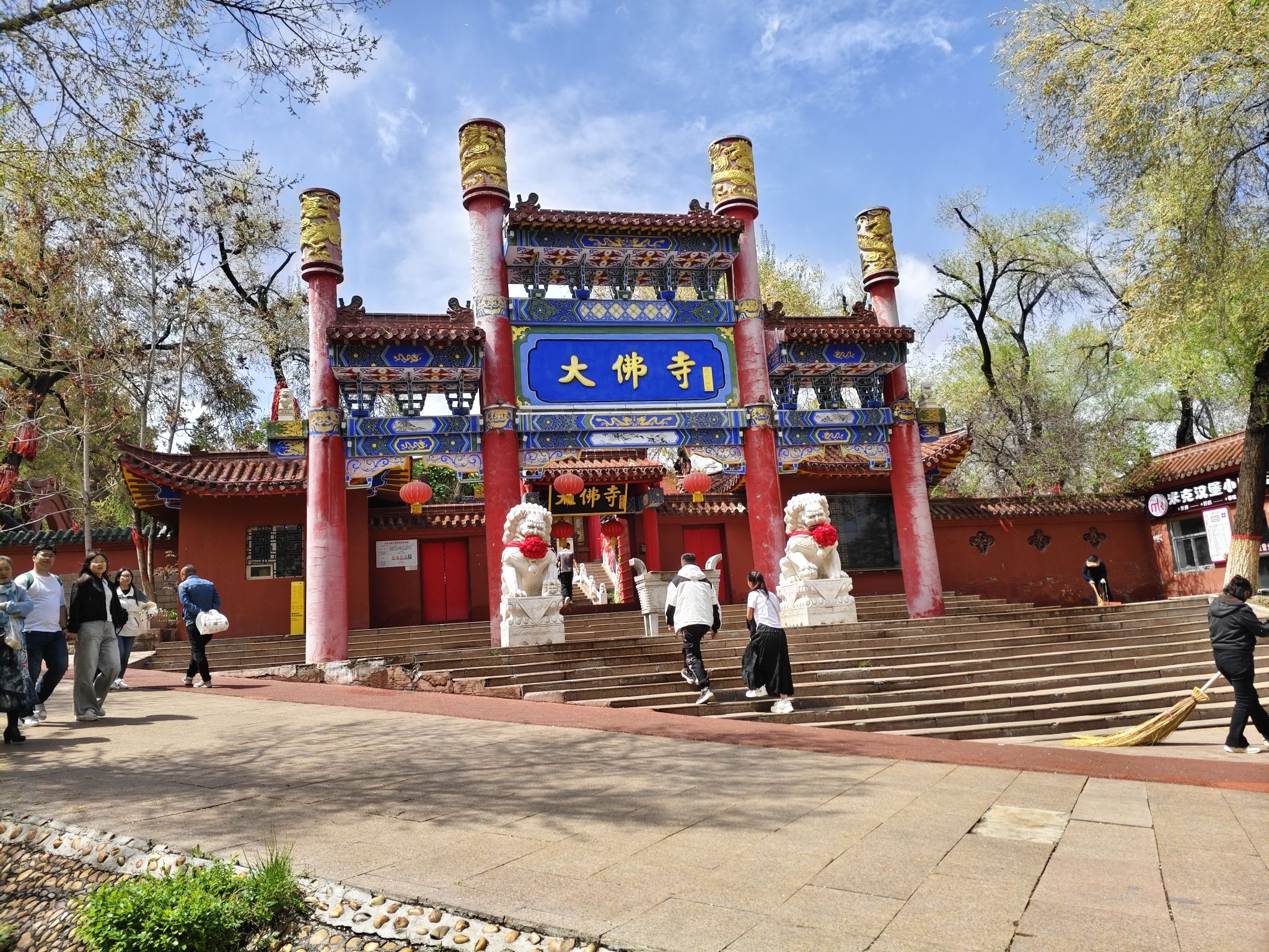 Hongshan Park North Garden - Giant Buddha Temple