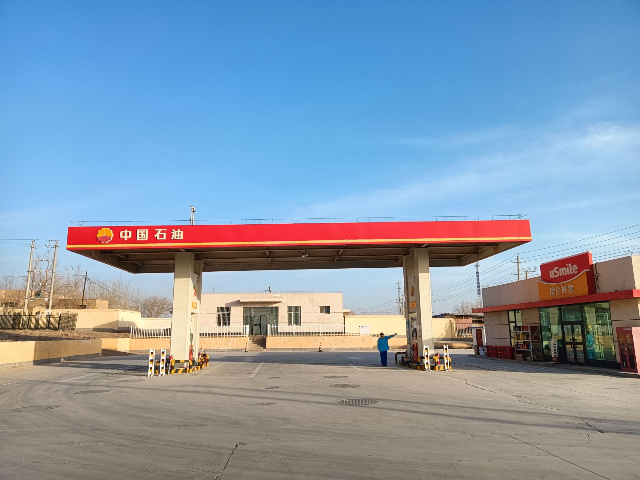 中国石油(喀什伽师西克尔加油站)
