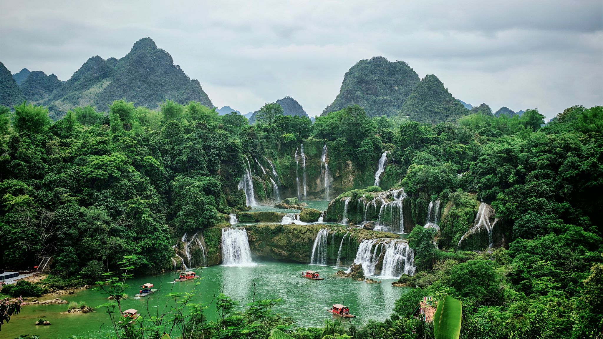 德天跨国瀑布景区旅行图片 2
