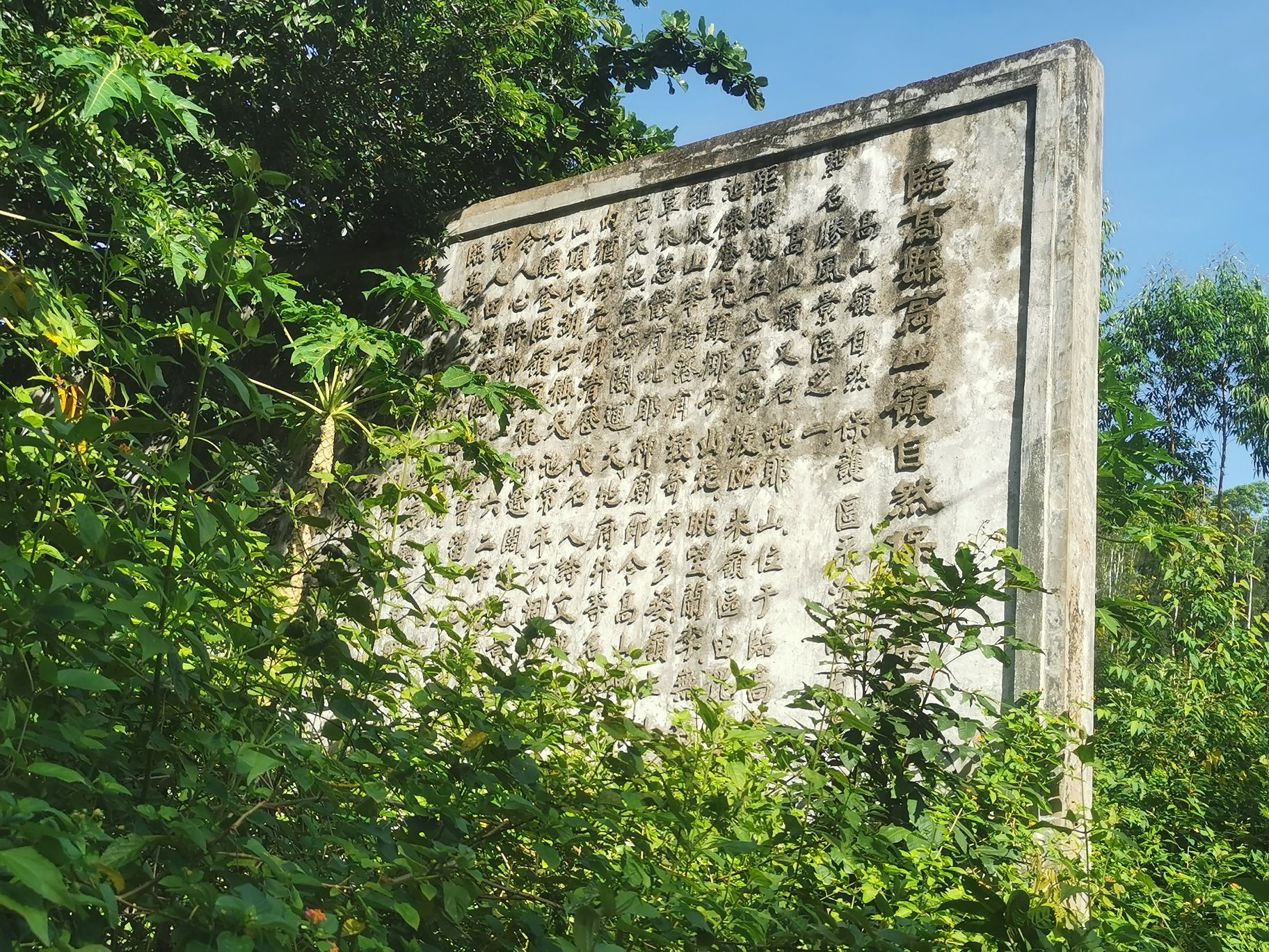 临高县高山岭自然保护区