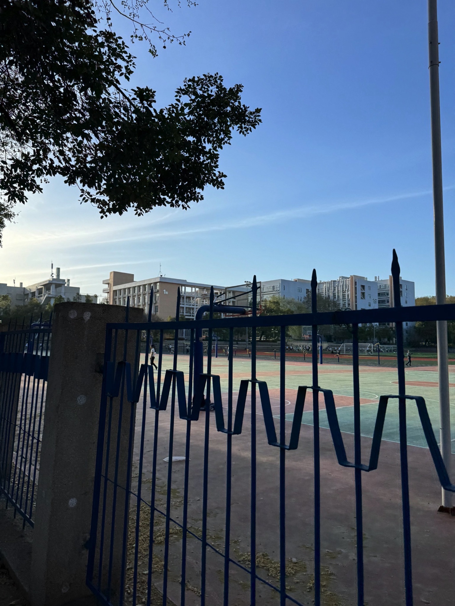 场地封面-华中农业大学西运动场篮球场