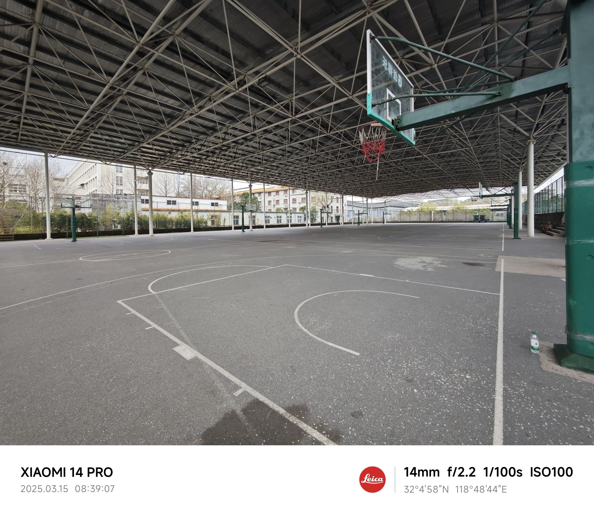 场地封面-南京林业大学篮球场