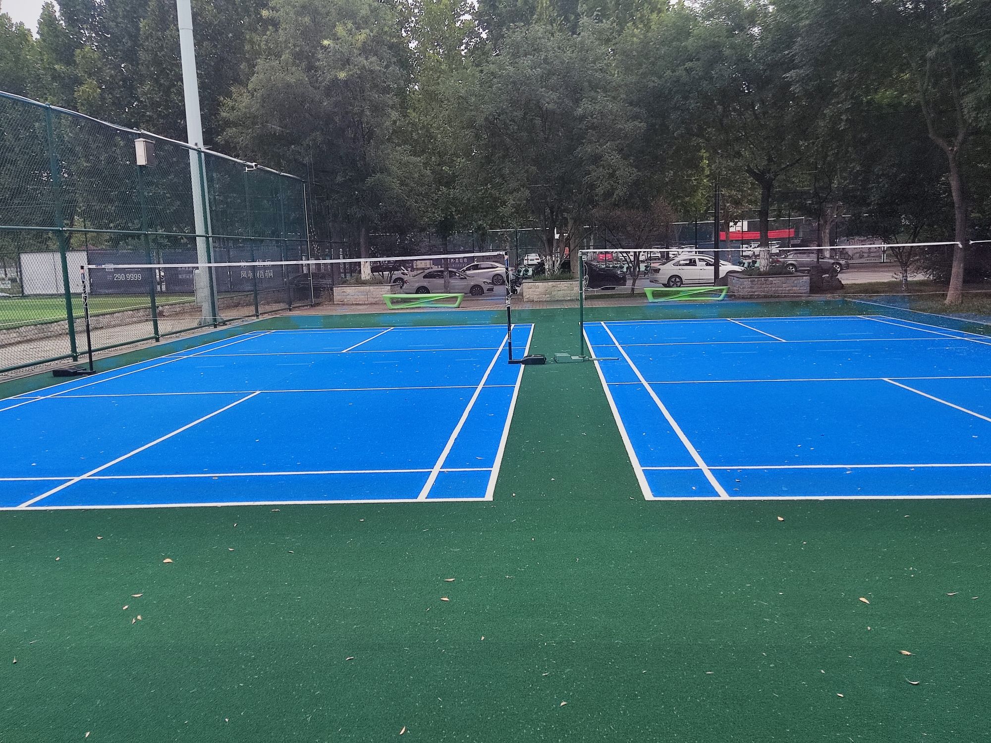 淄博市体育中心-羽毛球(室外)场地
