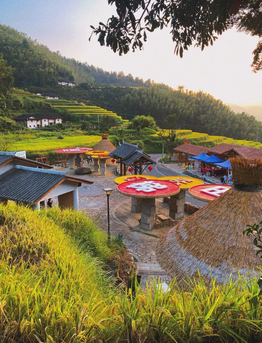 上堡梯田景区旅行图片 2