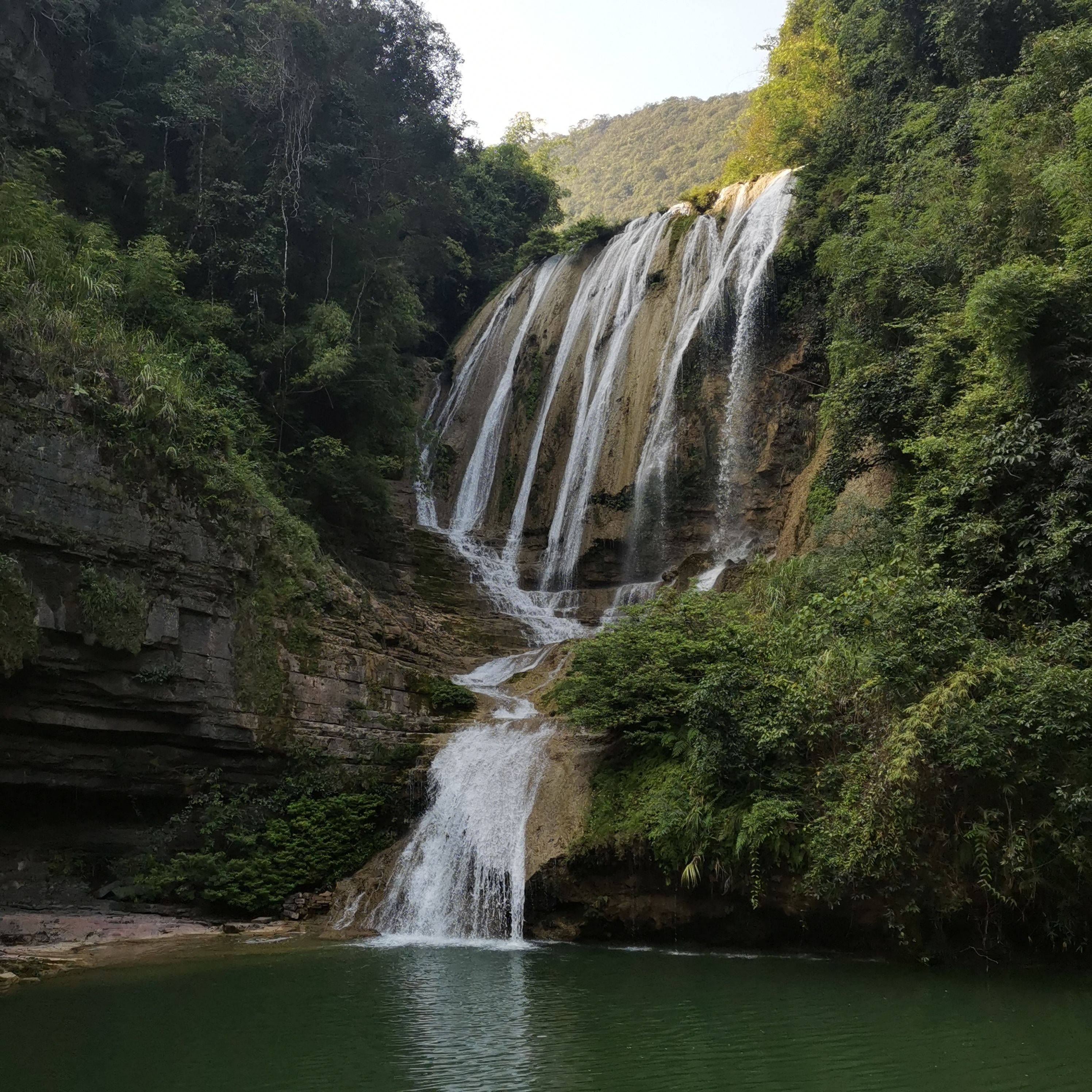 环江牛角寨瀑布群风景区(暂停开放)旅行图片 1