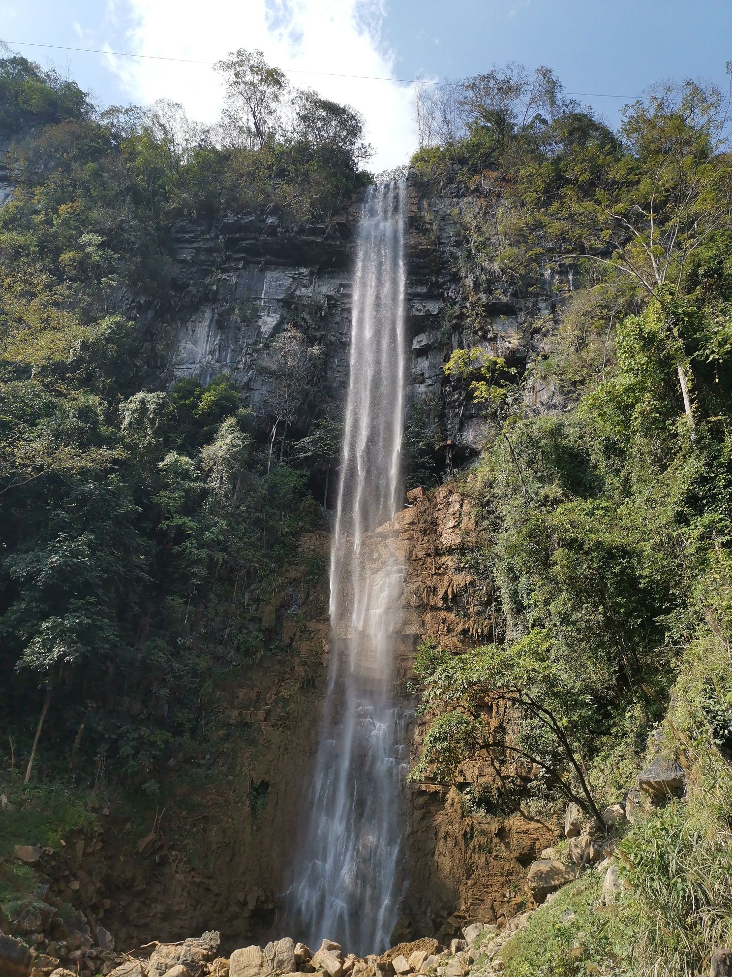 环江牛角寨瀑布群风景区(暂停开放)旅行图片 3