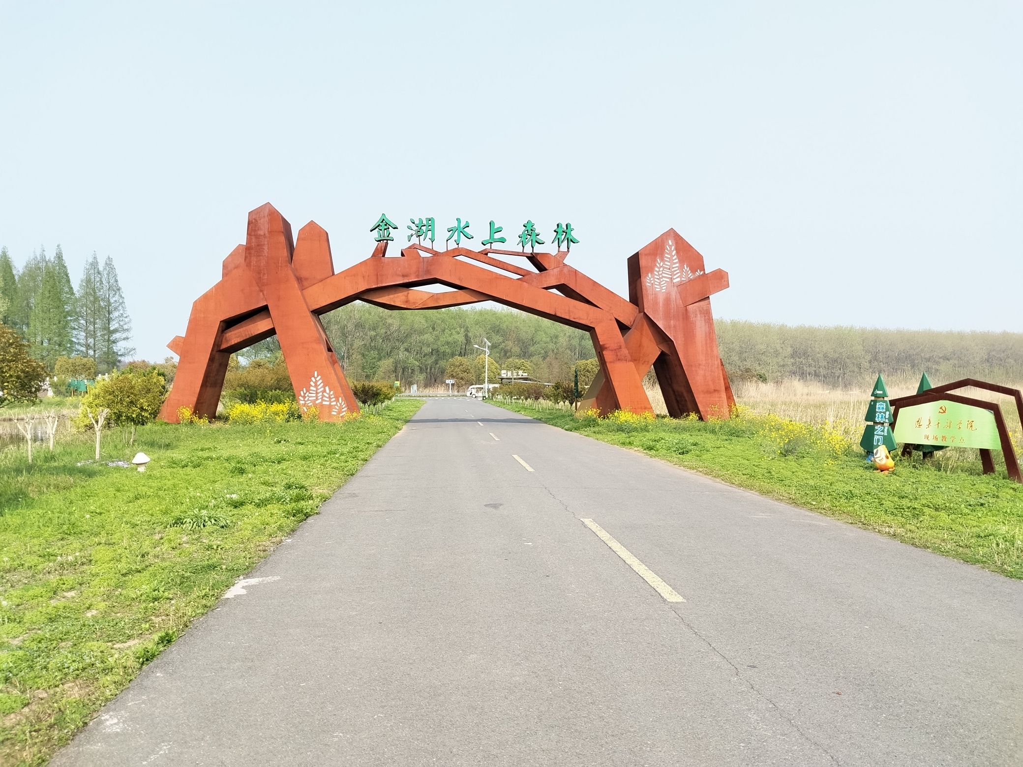 金湖水上森林景区旅行图片 1