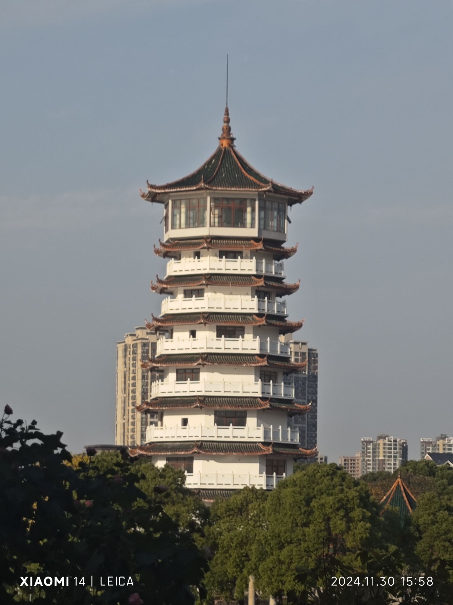 湖南烈士公园-朝晖楼