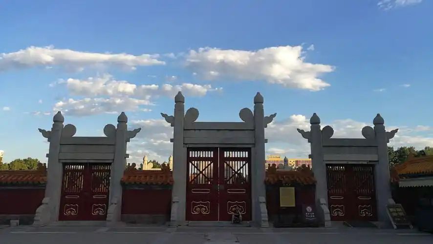 地坛公园北门售票处