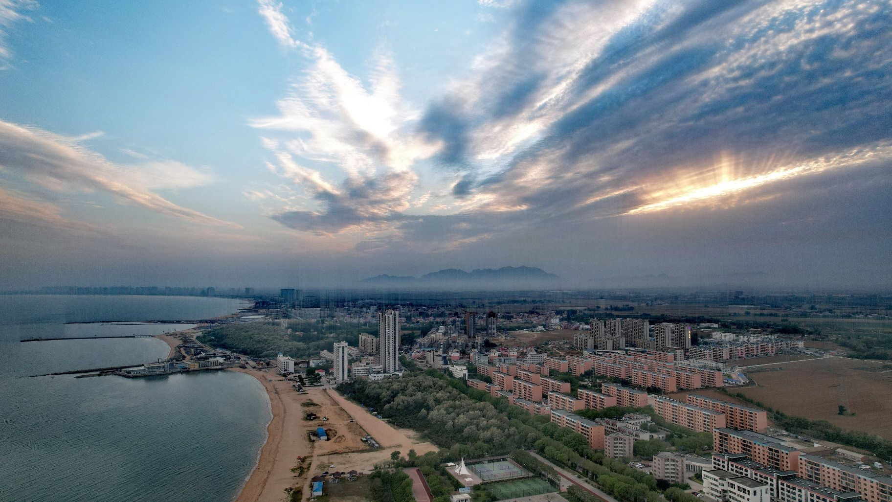 绥中电厂海滩旅行图片 2