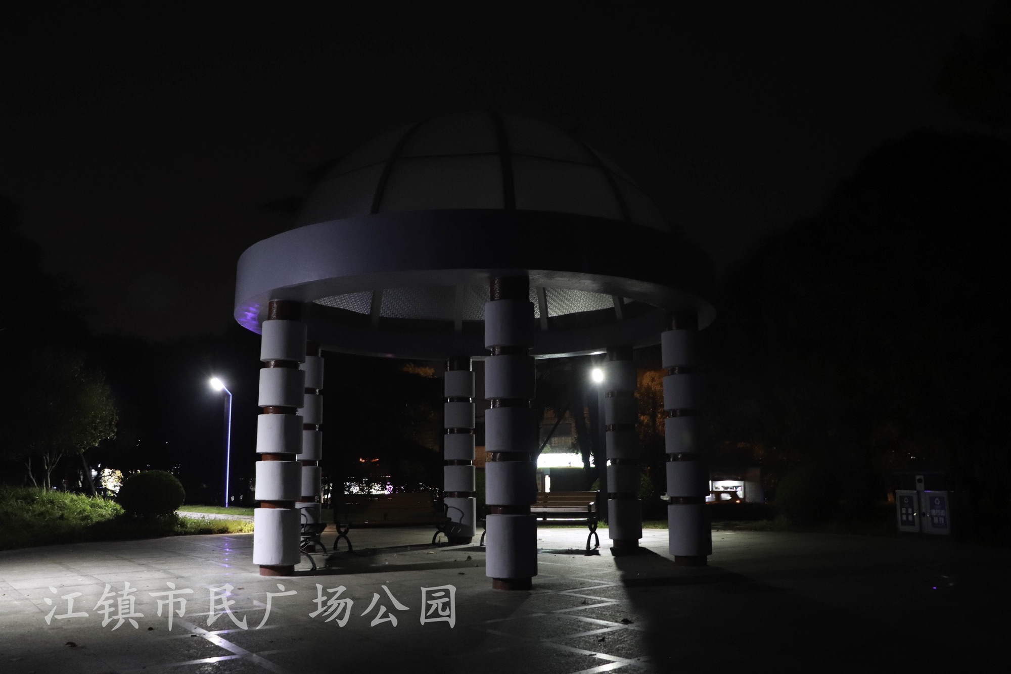 江镇市民广场公园旅行图片 3